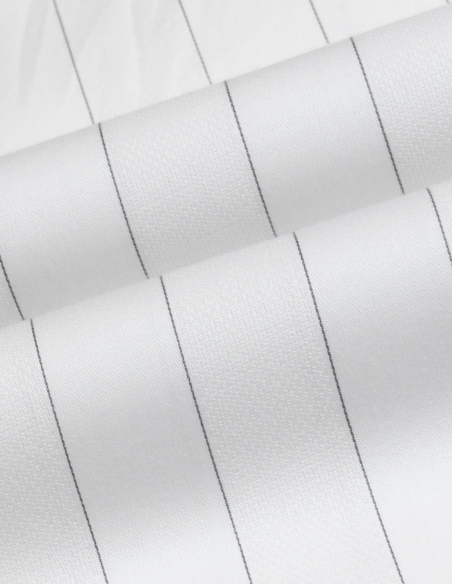 Satin Vertical Striped Shirt White - U.S. Polo Assn. India | Large