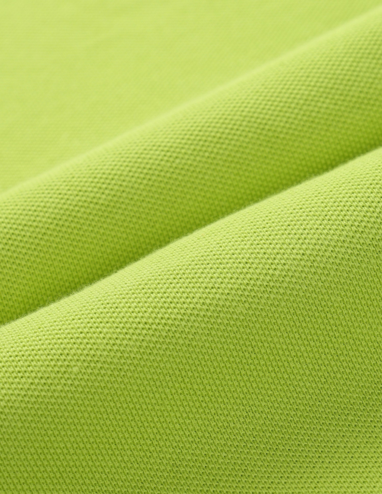 Solid Slim Fit Polo Shirt Lime-Green - U.S. Polo Assn. India | Large