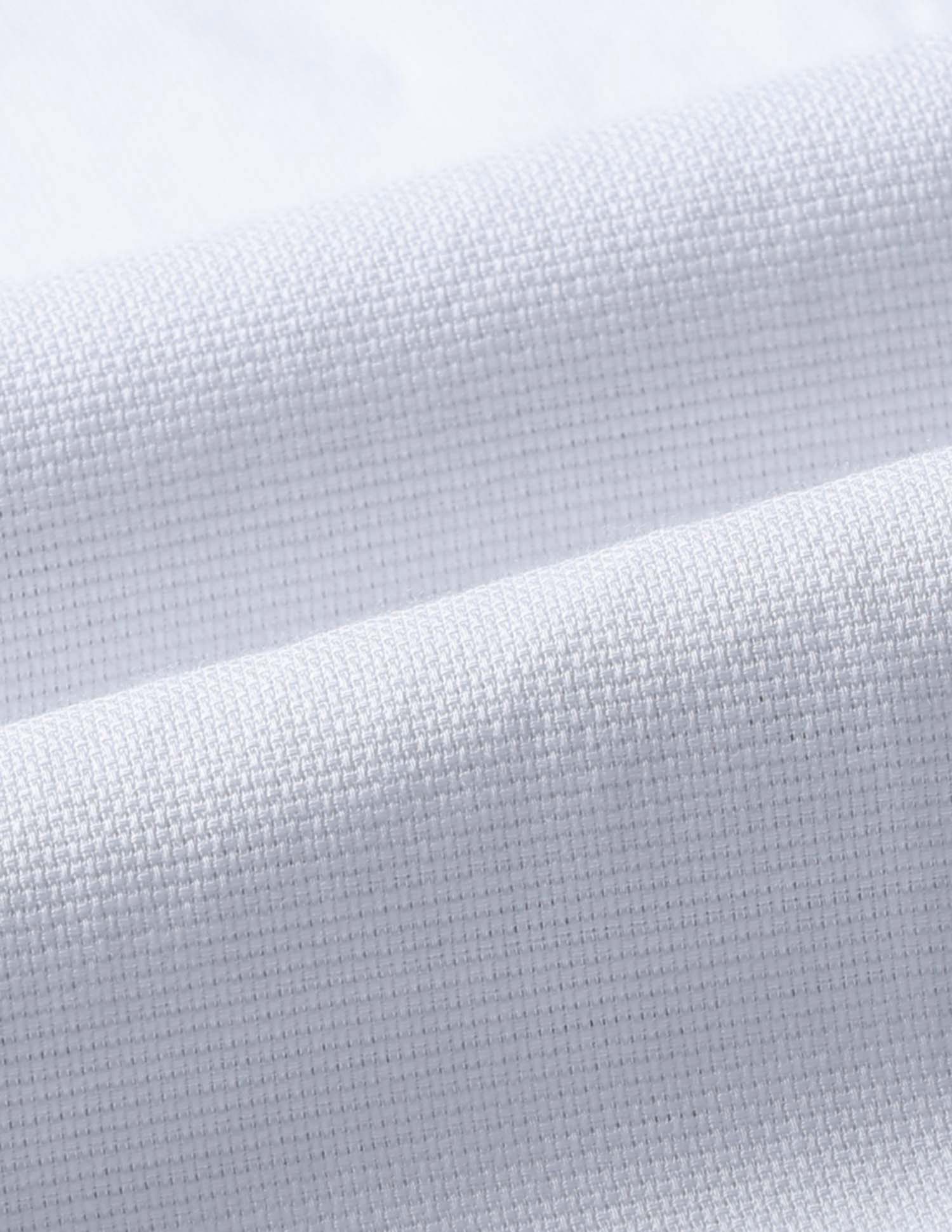 Dobby Tailored Fit Shirt White - U.S. POLO ASSN. | Large