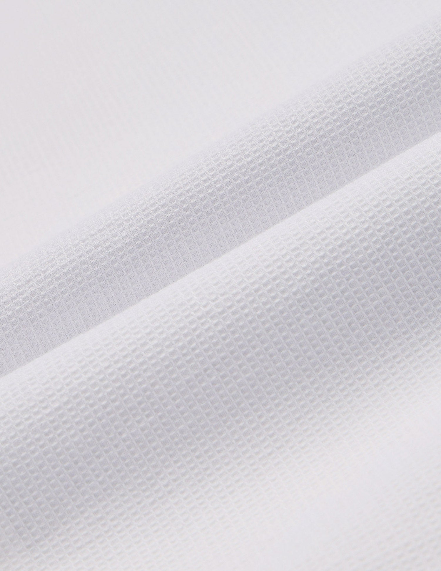 Pure Cotton Regular Fit Dobby Shirt White - U.S. Polo Assn. India | Large