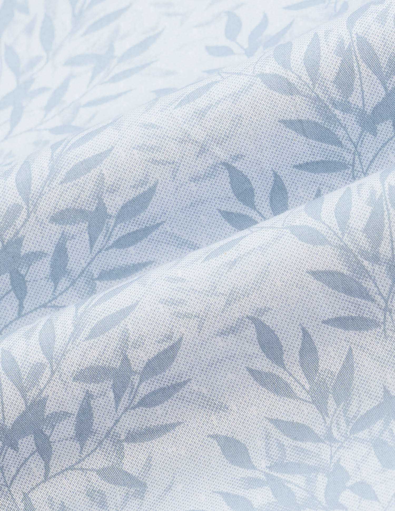 All-Over Printed Tailored Fit Shirt Light Blue - U.S. POLO ASSN. | Large