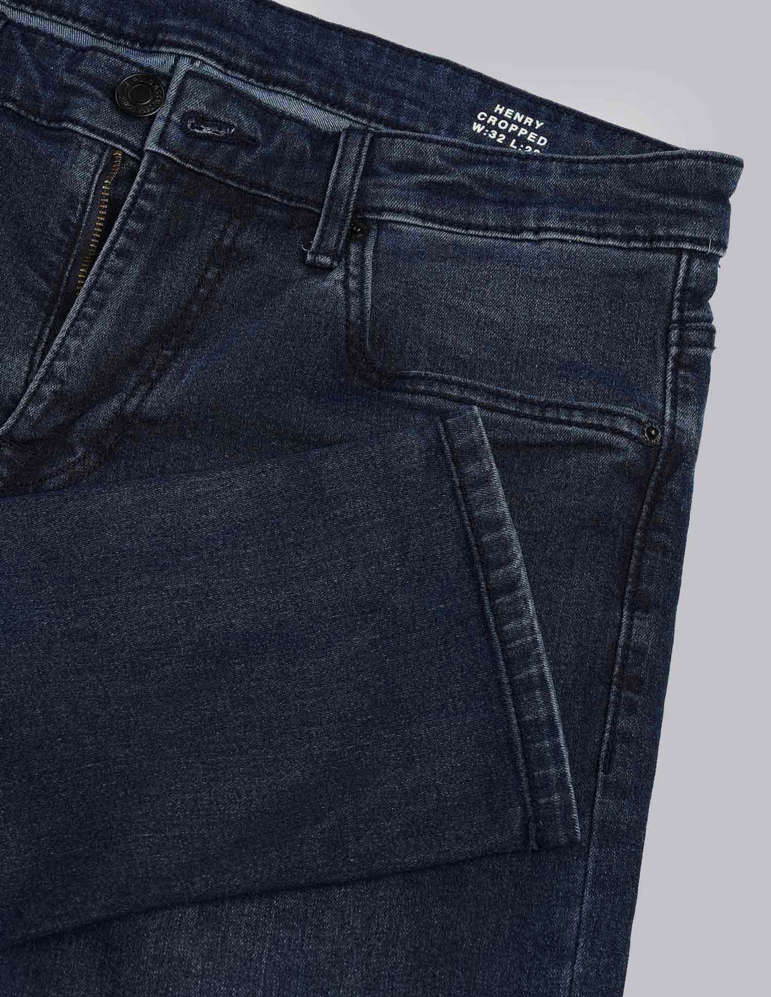 Henry Tapered Fit Blue Jeans Blue - U.S. POLO ASSN. | Large