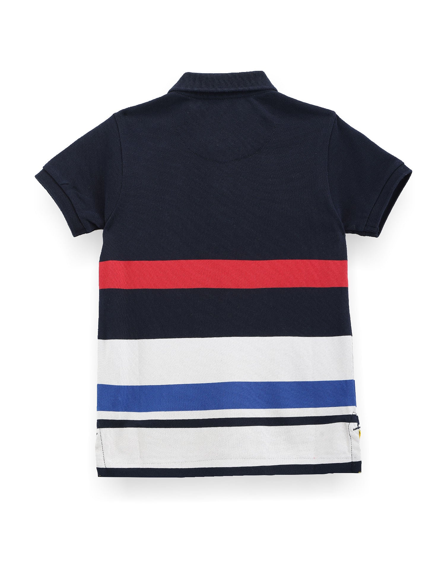 Boys Horizontal Stripe Polo Shirt Navy - U.S. POLO ASSN. | Large