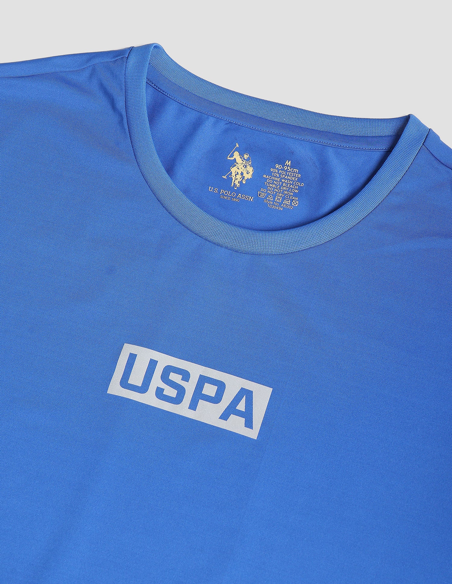 Solid AE002 Lounge T-Shirt - Pack Of 1 Blue - U.S. POLO ASSN. | Large