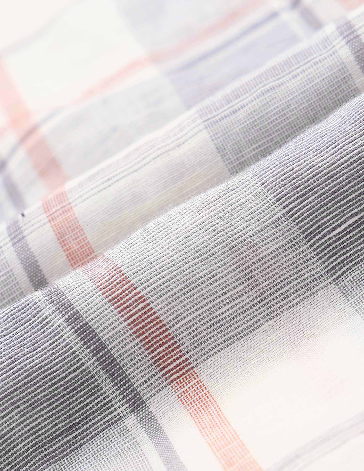 Plaid Checked Tailored Fit Shirt Grey - U.S. POLO ASSN. | Large