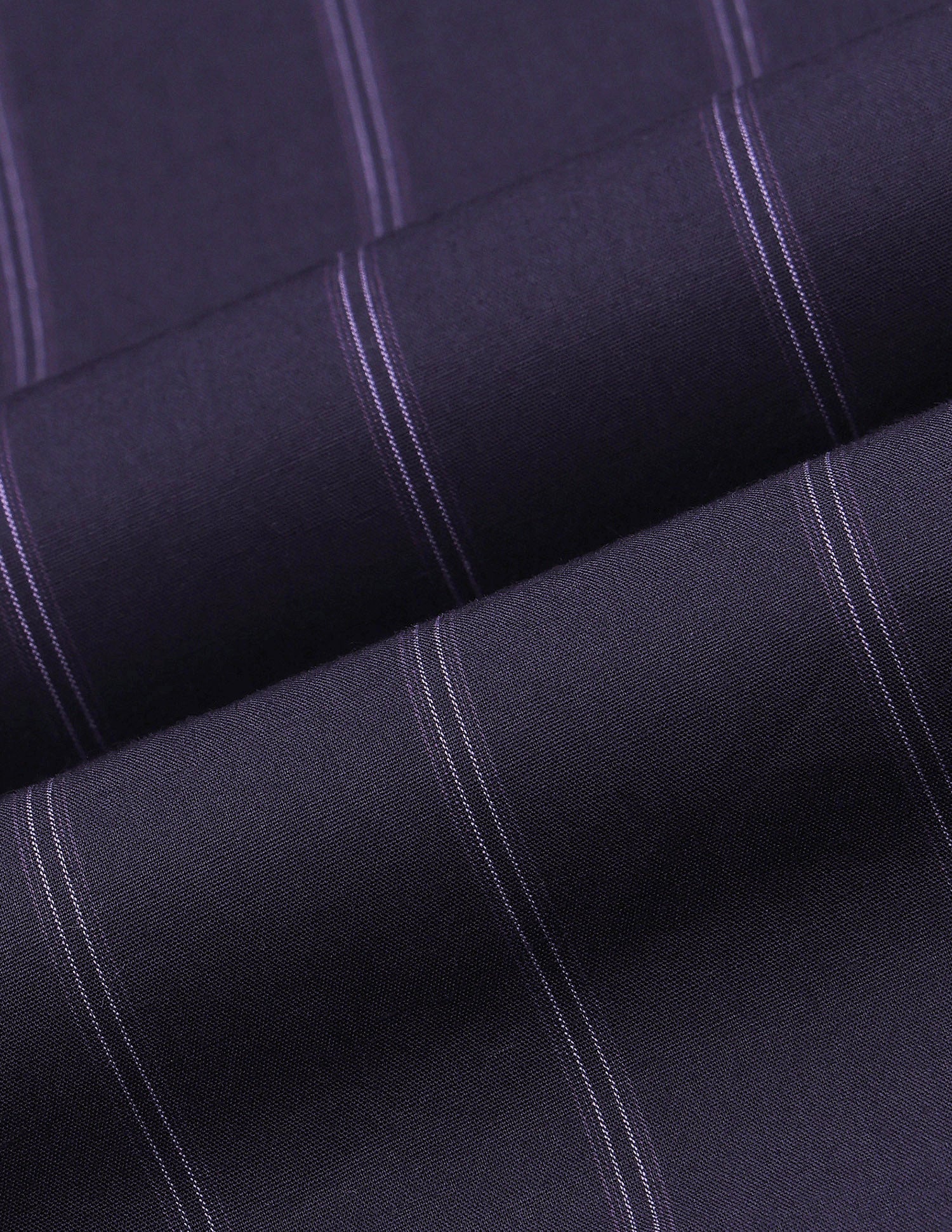 Poplin Plaid Checked Shirt Dark Purple - U.S. Polo Assn. India | Large