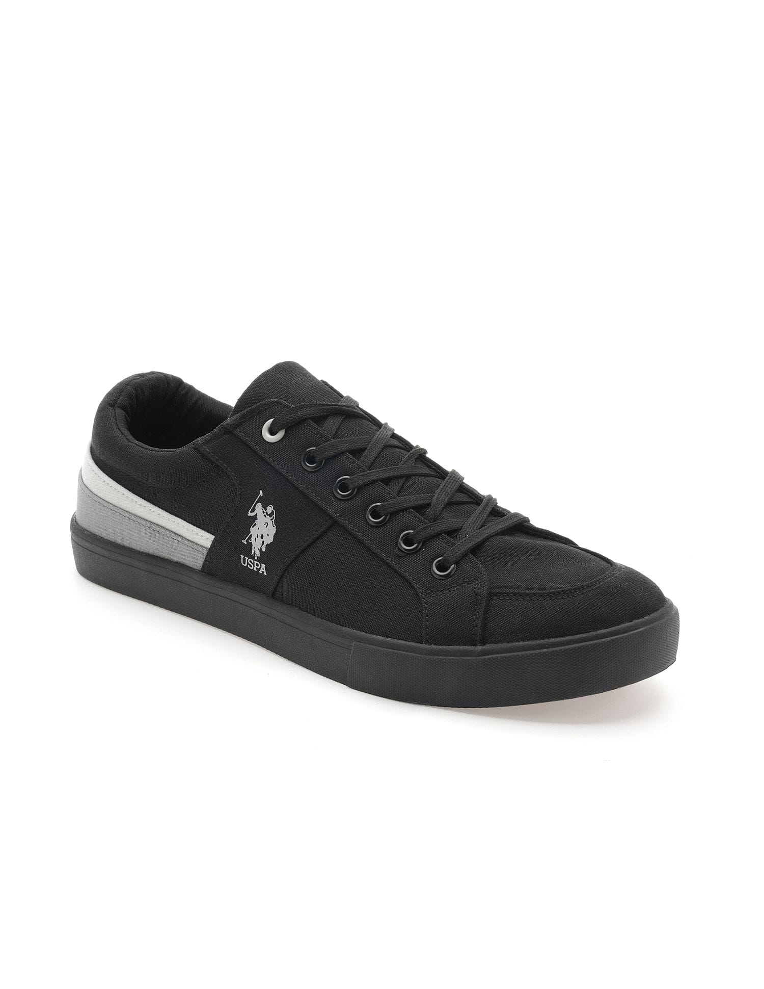 Men Clarkin 4.0 Colourblocked Sneakers Black - U.S. Polo Assn. India | Large