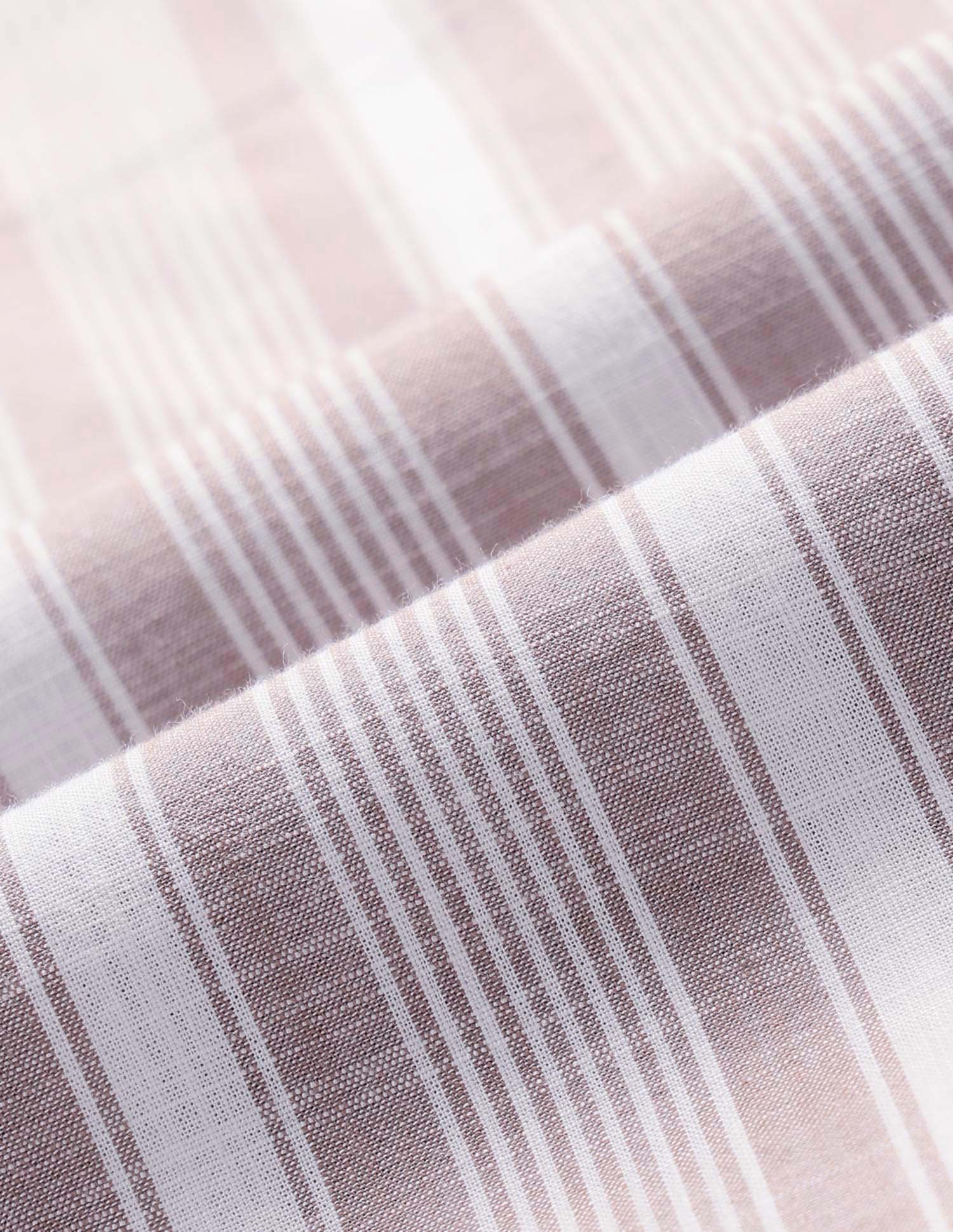 Vertical Striped Regular Fit Shirt Brown - U.S. POLO ASSN. | Large