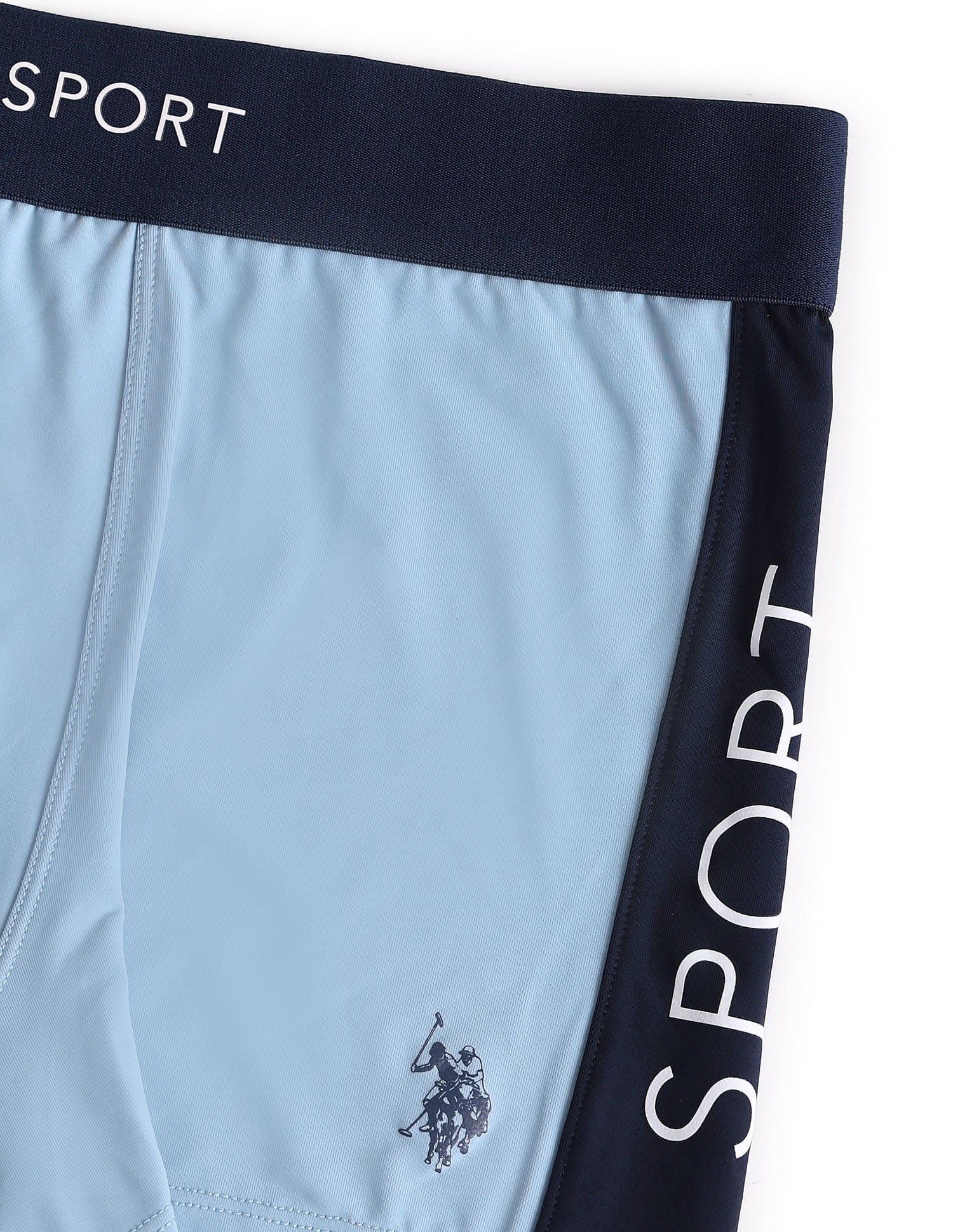Micro Fibre High Stretch Performance Trunk Clear Sky - U.S. POLO ASSN. | Large