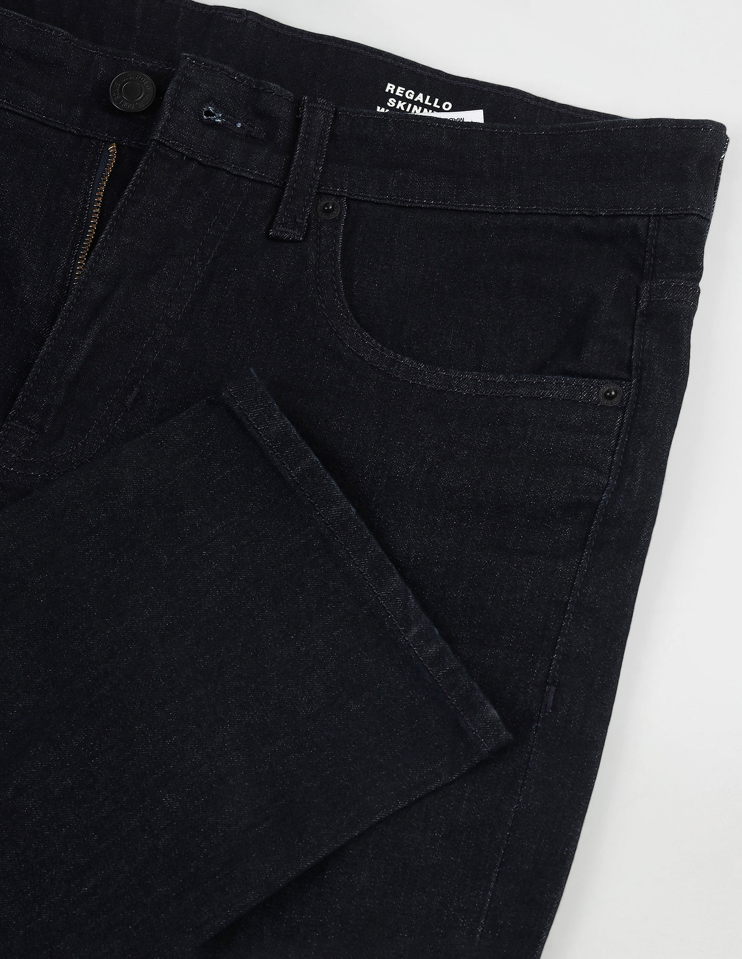 Regallo Skinny Fit Blue Jeans Blue - U.S. Polo Assn. India | Large