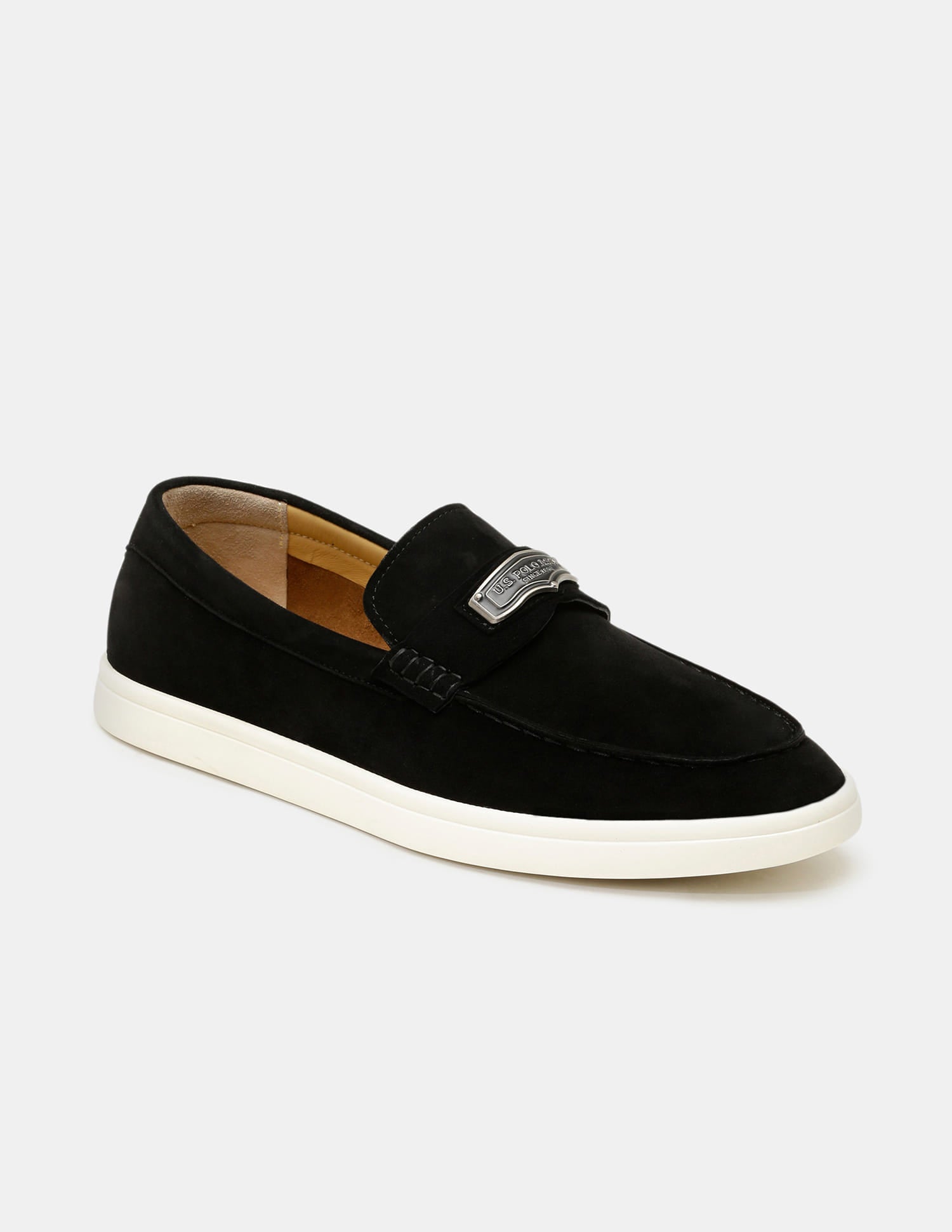 Men Alger Loafers Black - U.S. Polo Assn. India | Large