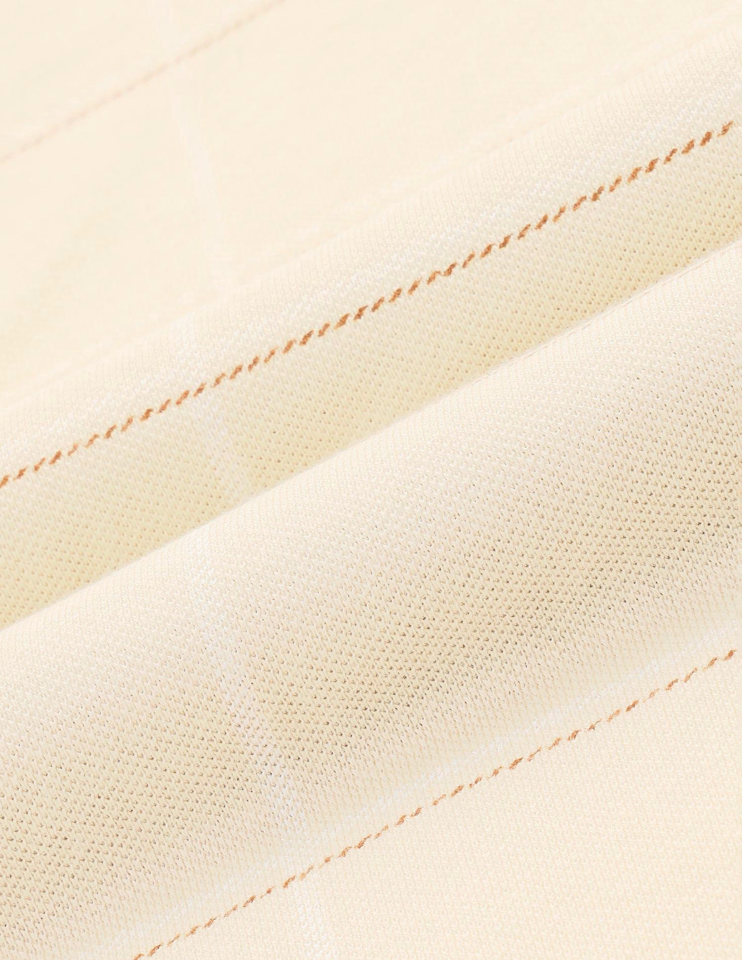 All Over Printed Classic Polo Shirt Beige - U.S. Polo Assn. India | Large