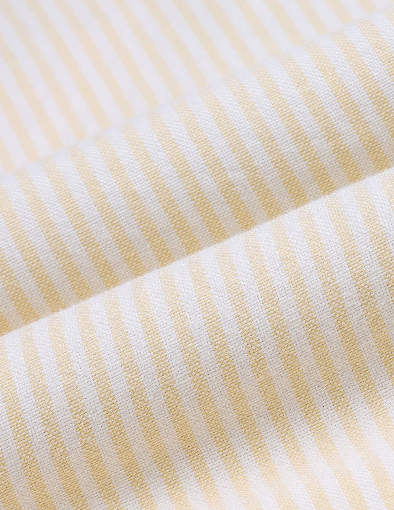 Vertical Striped Brand Printed Boxy Fit Shirt Yellow - U.S. Polo Assn. India | Large