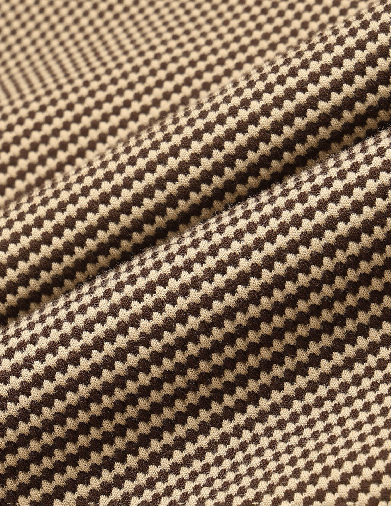 Textured Straight Fit Trousers Brown - U.S. Polo Assn. India | Large