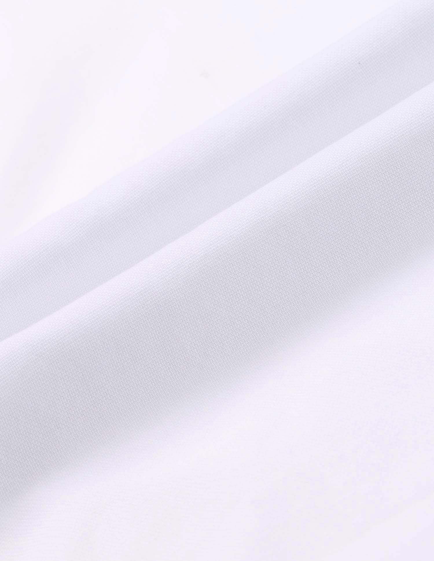 Tailored Fit Dobby Shirt White - U.S. Polo Assn. India | Large