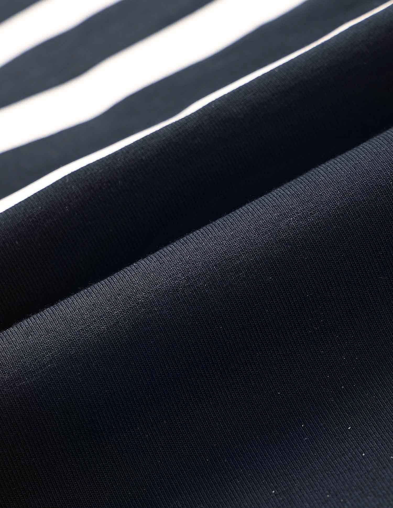 Girls Horizontal Striped Skater Dress Navy - U.S. POLO ASSN. | Large