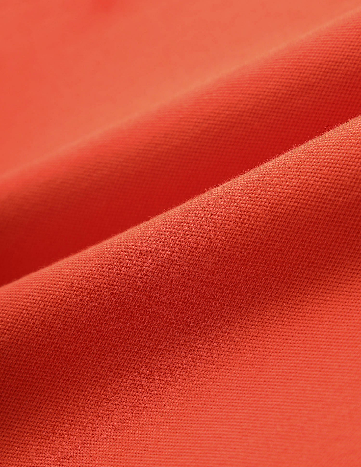 Striped Collar Pique Polo Shirt Orange - U.S. POLO ASSN. | Large