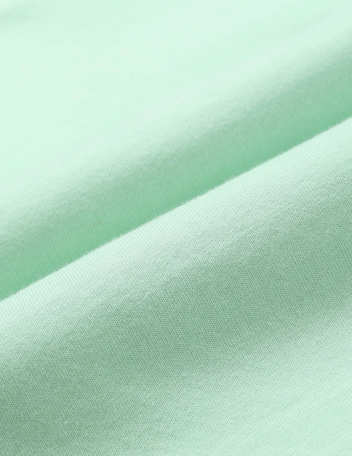 Girls Bow Print Relaxed Fit T-Shirt Mint - U.S. POLO ASSN. | Large