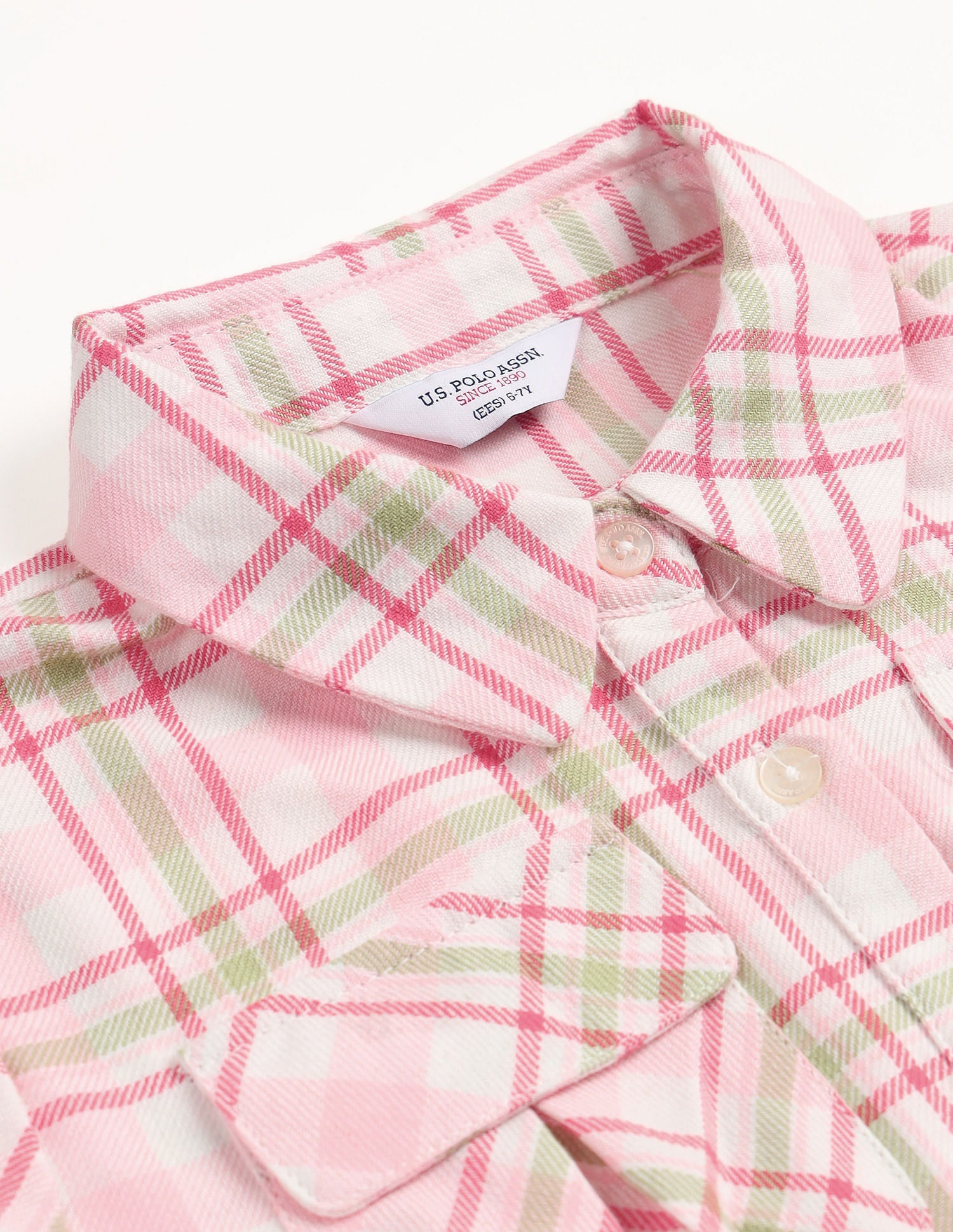 buoybuoy CHECK EDODAKI SHIRT DRESS　ピンク DGL25MAY232027-819x1024.jpg