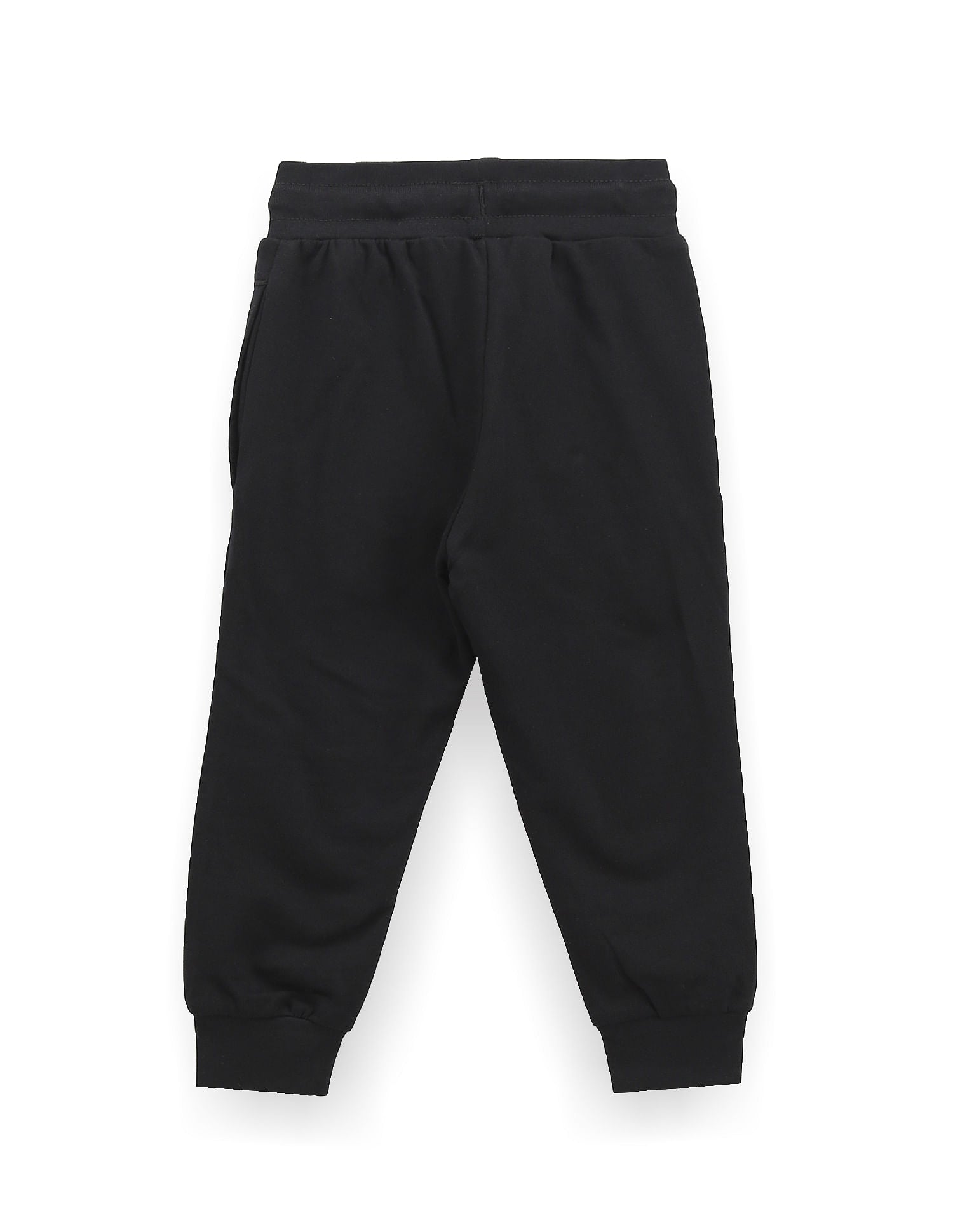 Boys Solid Logo Joggers Black - U.S. Polo Assn. India | Large