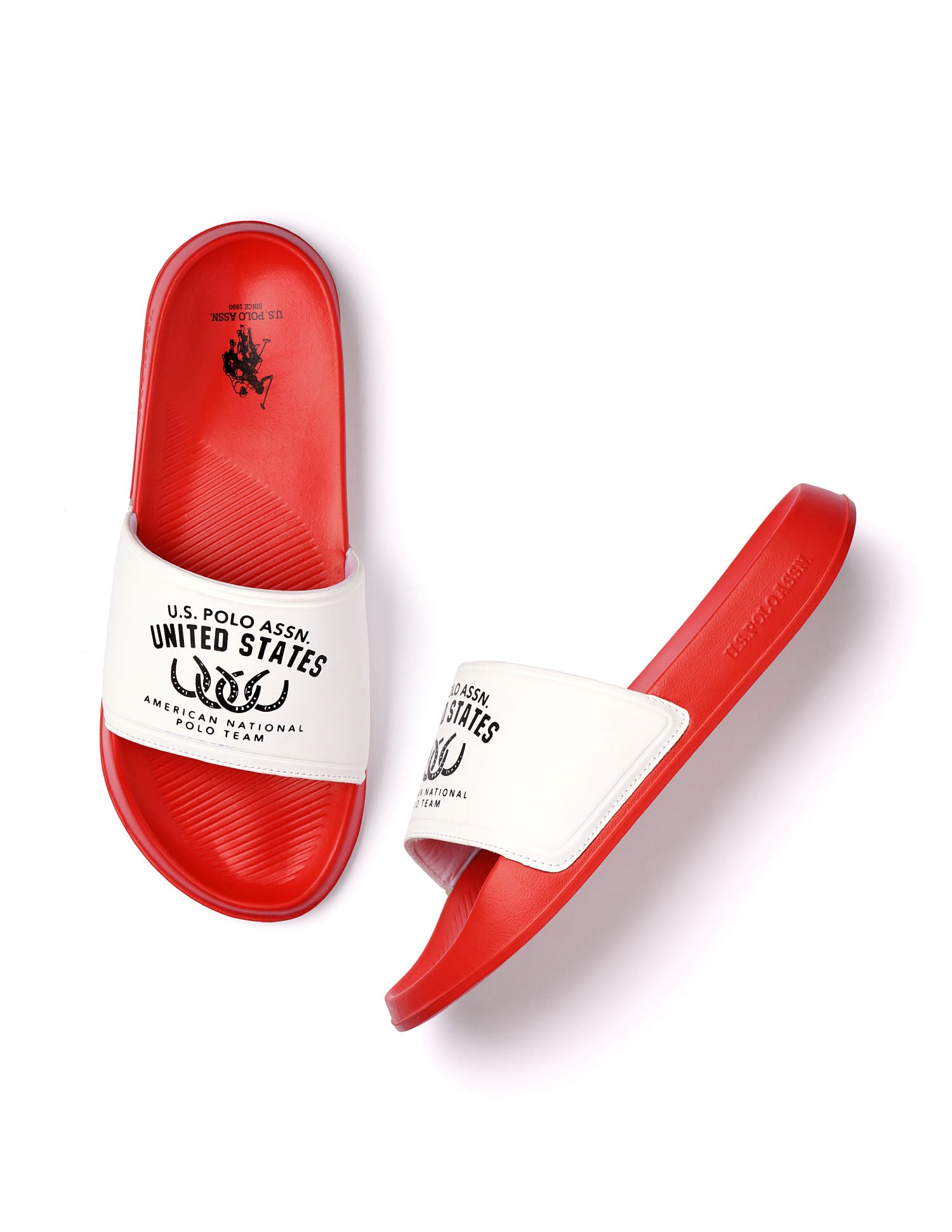 Men Toni Sliders White - U.S. POLO ASSN. | Large