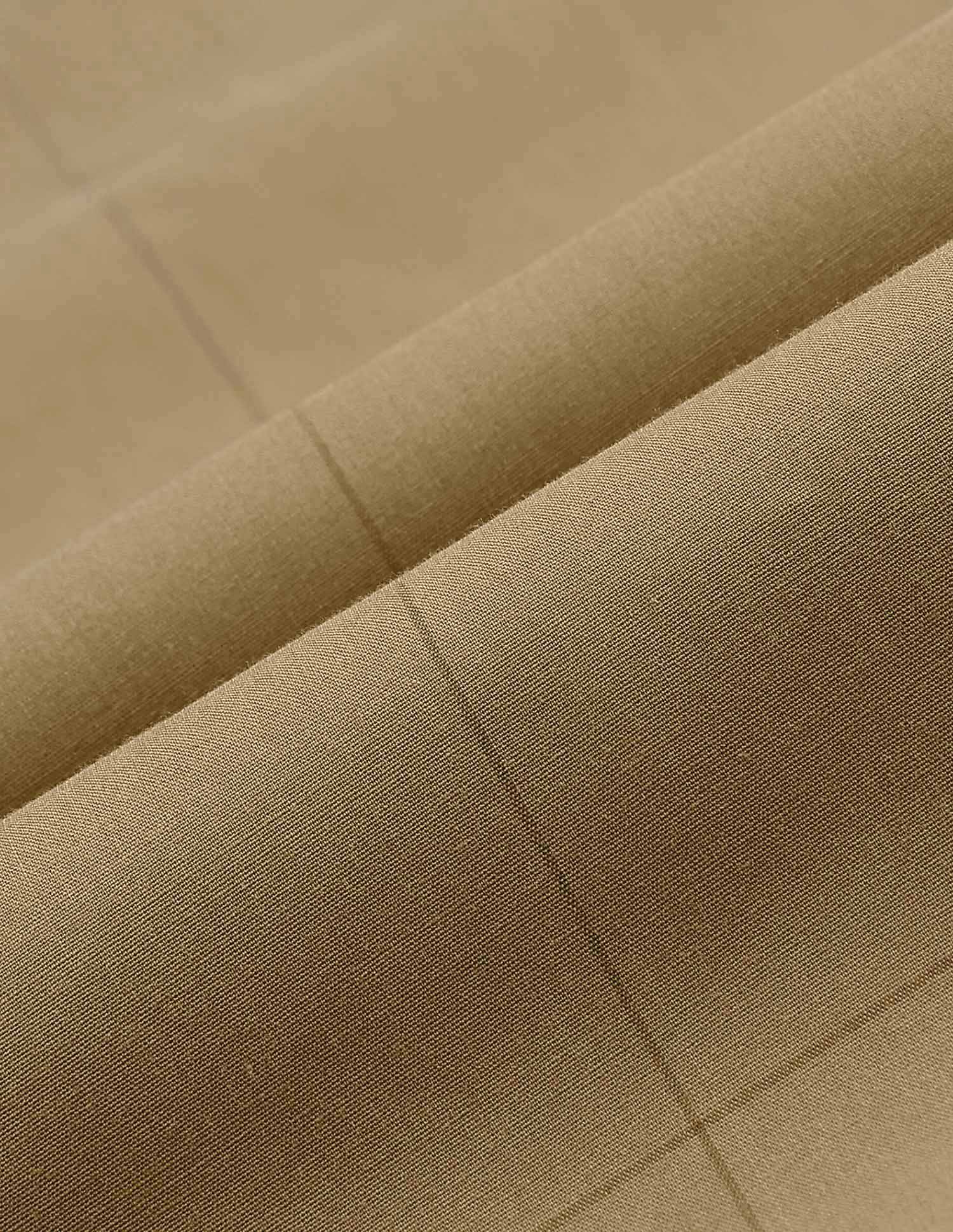 Windowpane Checked Tailored Fit Shirt Brown - U.S. POLO ASSN. | Large