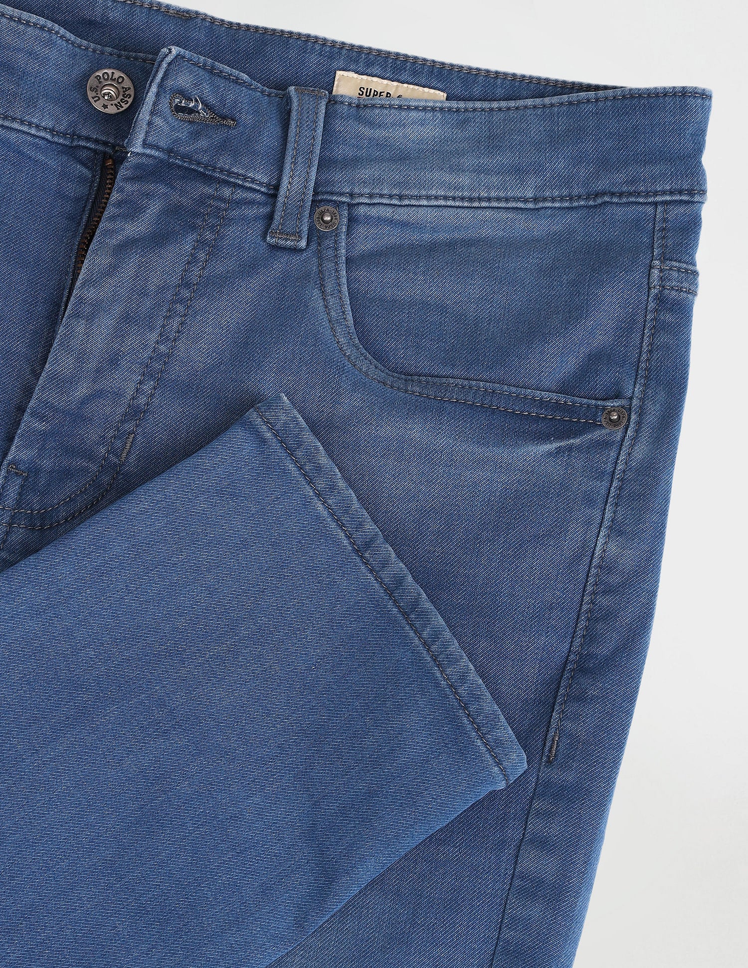 Regallo Skinny Fit Blue Jeans Blue - U.S. Polo Assn. India | Large