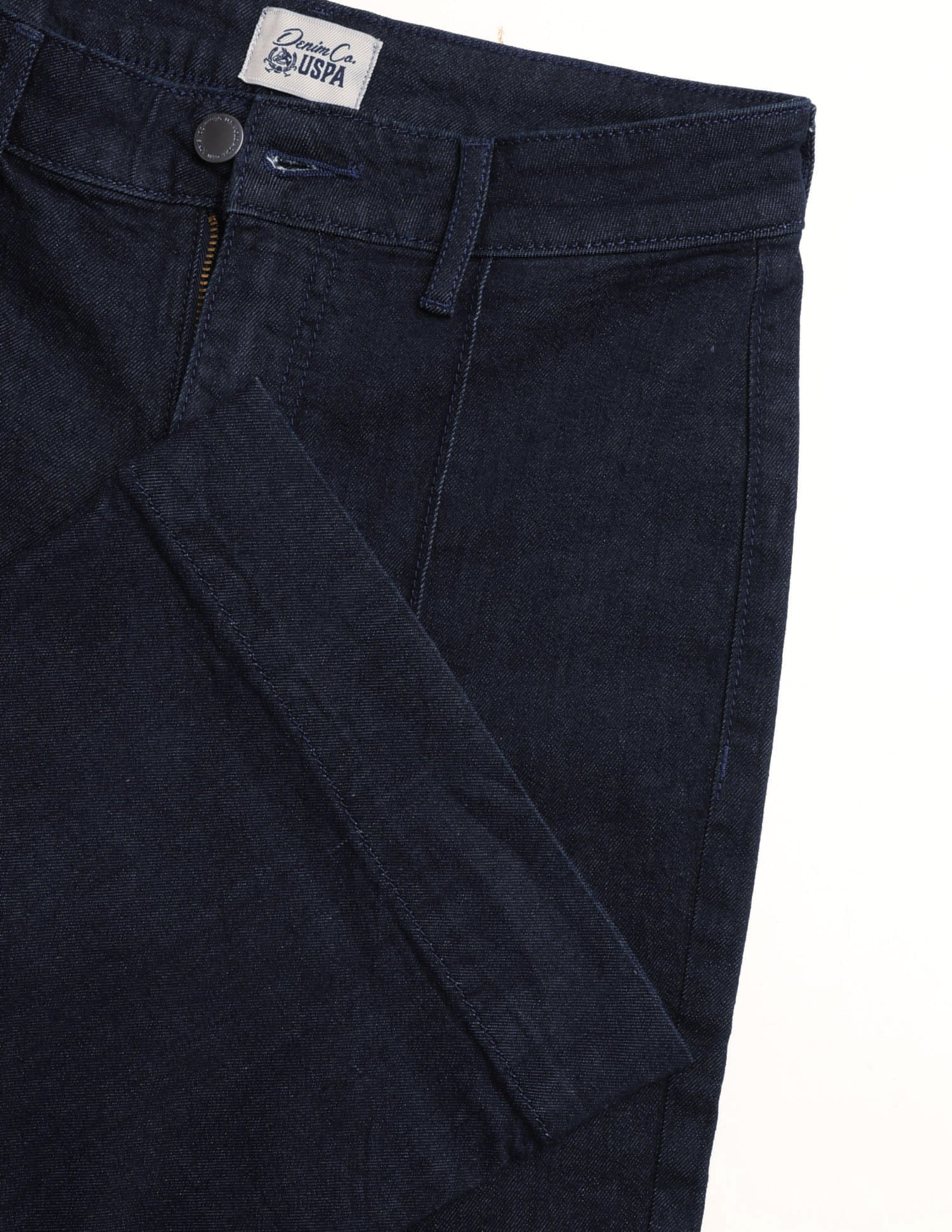 High Rise Flared Fit Jeans Blue - U.S. Polo Assn. India | Large