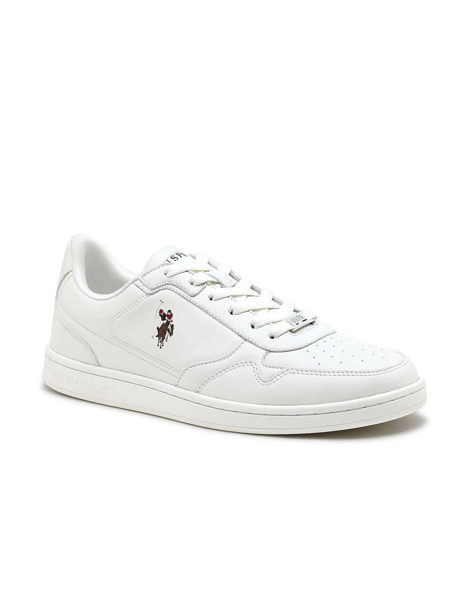 Men Haiman 2.0 Solid Sneakers White - U.S. POLO ASSN. | Large