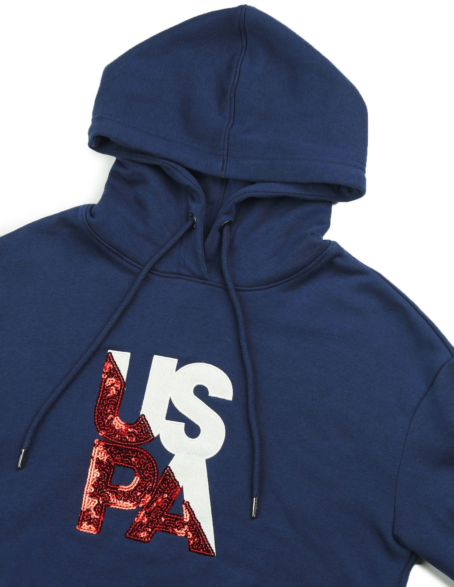 Brand Printed Regular Fit Sweatshirt Blue - U.S. POLO ASSN. | Large