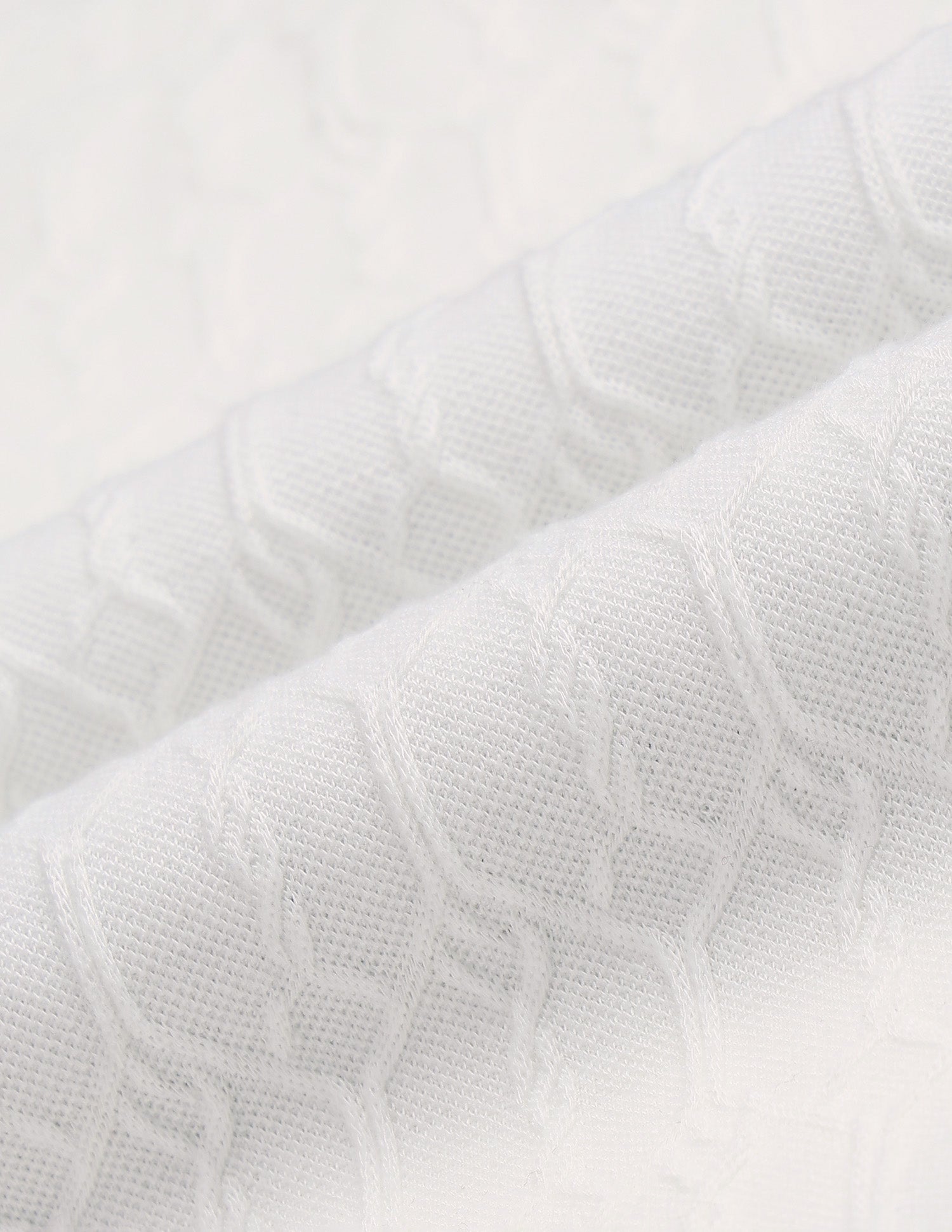 Boys Textured Pure Cotton Polo Shirt White - U.S. POLO ASSN. | Large