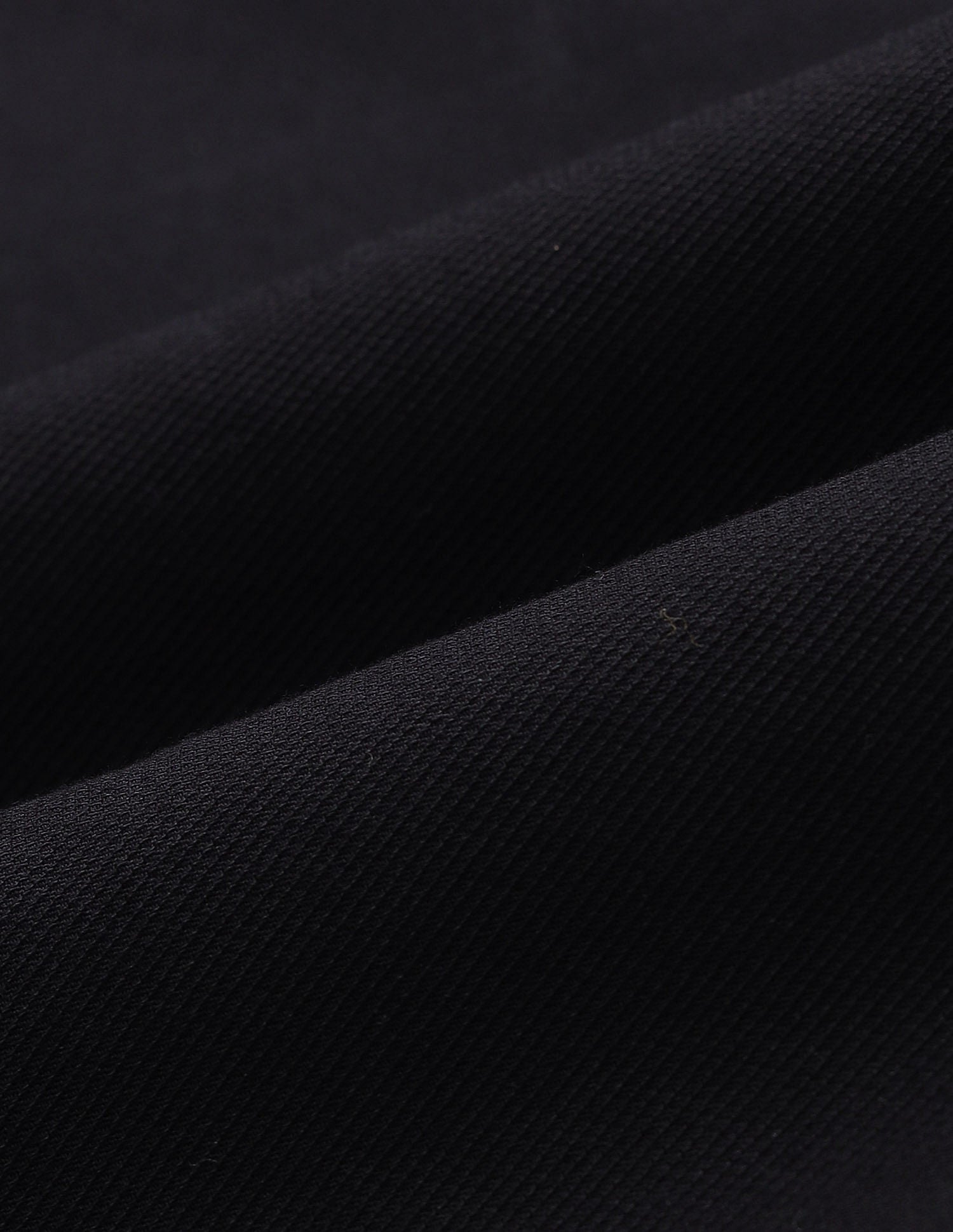 Pure Cotton Solid Shirt Black - U.S. Polo Assn. India | Large