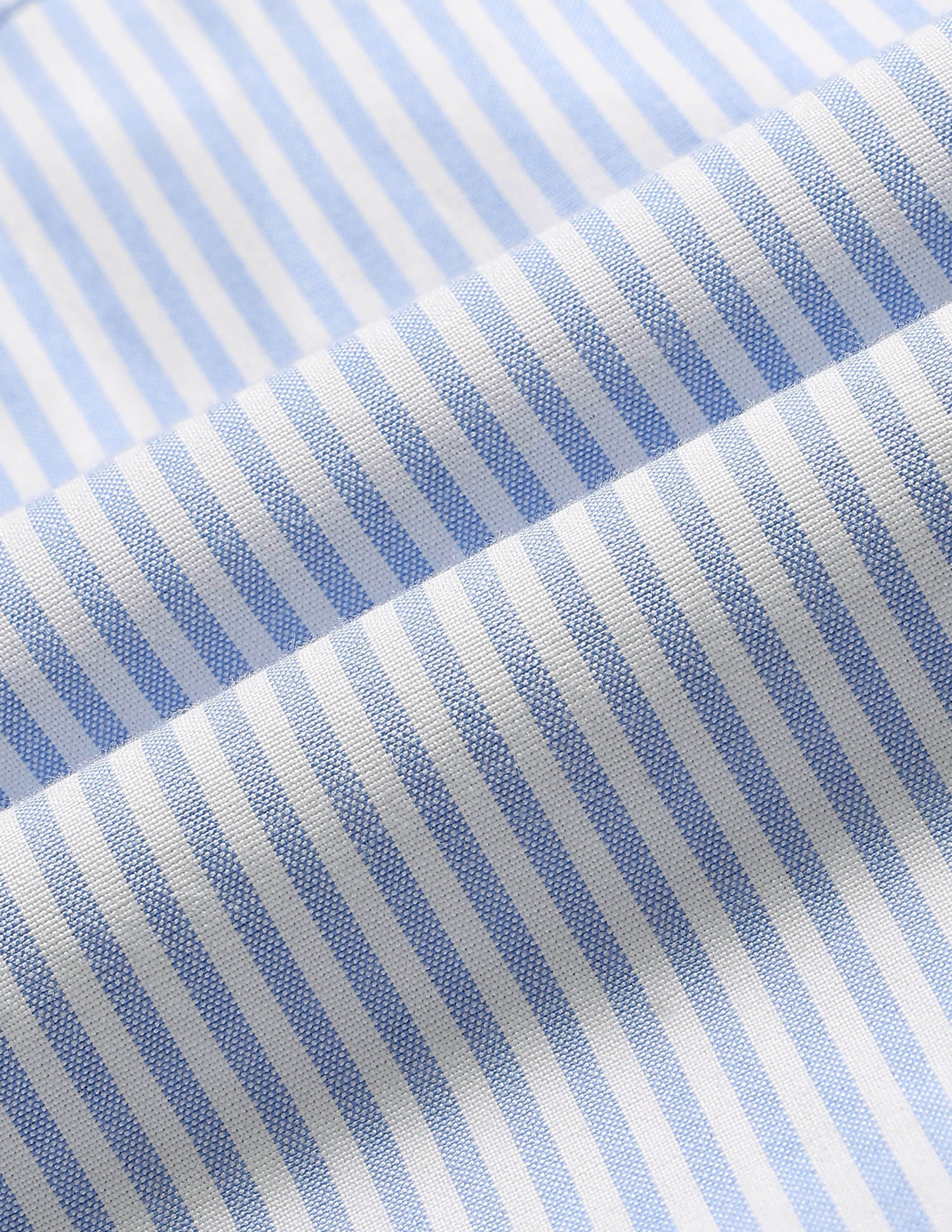 Vertical Striped Regular Fit Shirt Light Blue - U.S. Polo Assn. India | Large