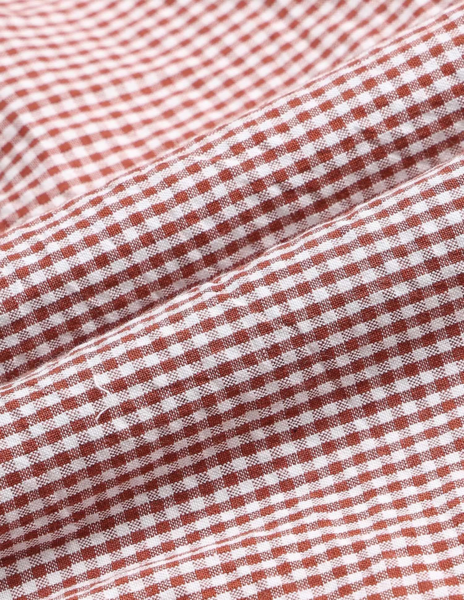 Girls Checked A-Line Dress Brown - U.S. POLO ASSN. | Large