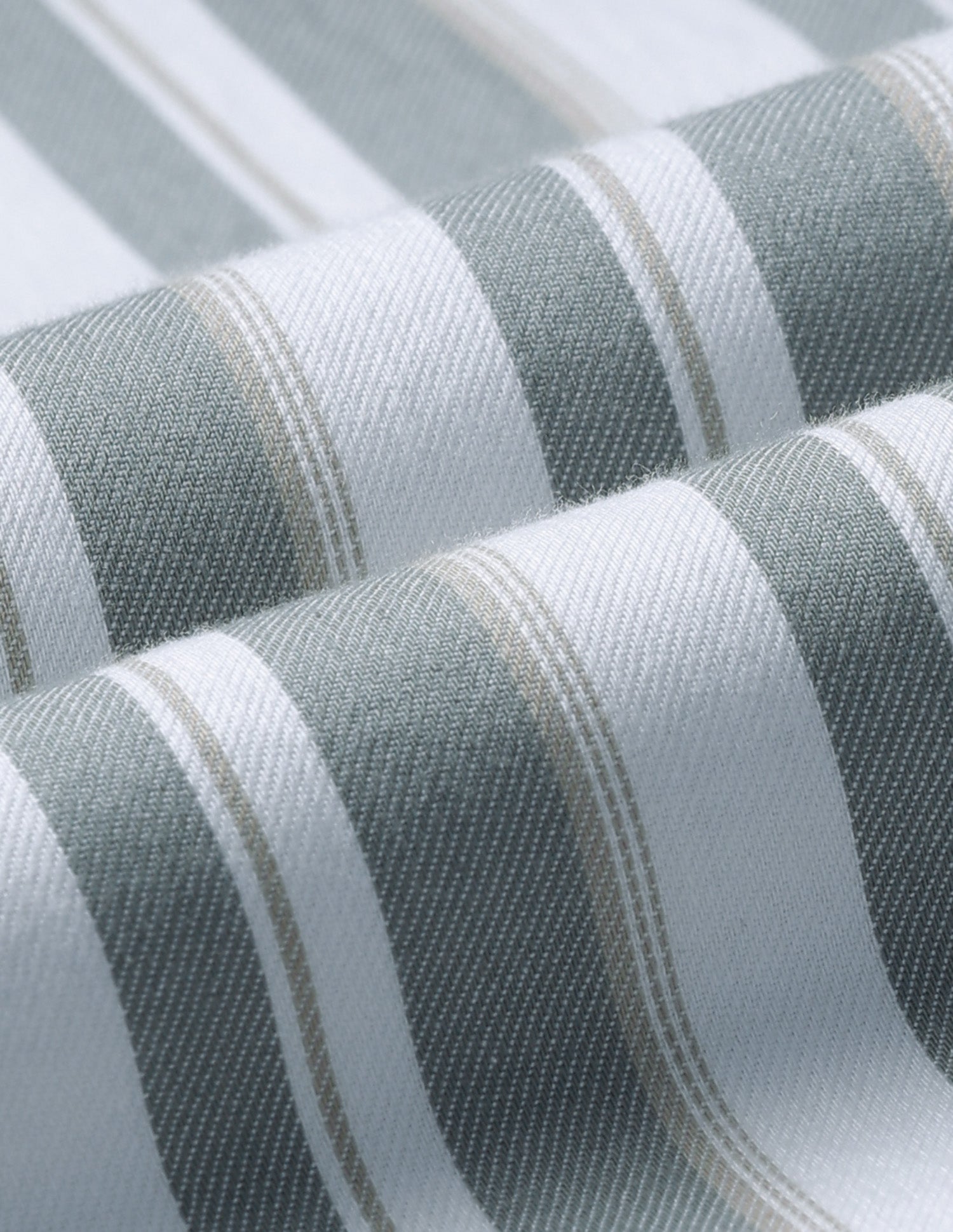 Vertical Striped Twill Shirt Light Olive - U.S. POLO ASSN. | Large