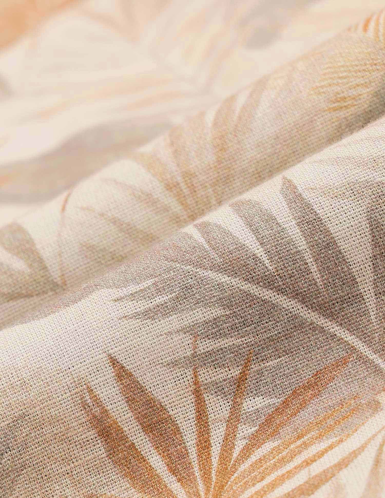 Tropical Printed Regular Fit Shirt Beige - U.S. POLO ASSN. | Large