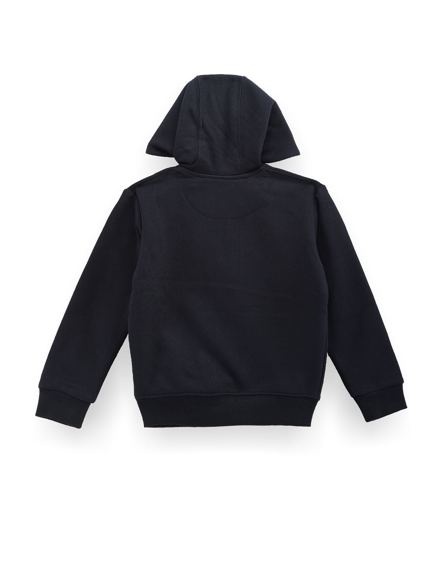 Boys Solid Hooded Sweatshirt Navy - U.S. POLO ASSN. | Large