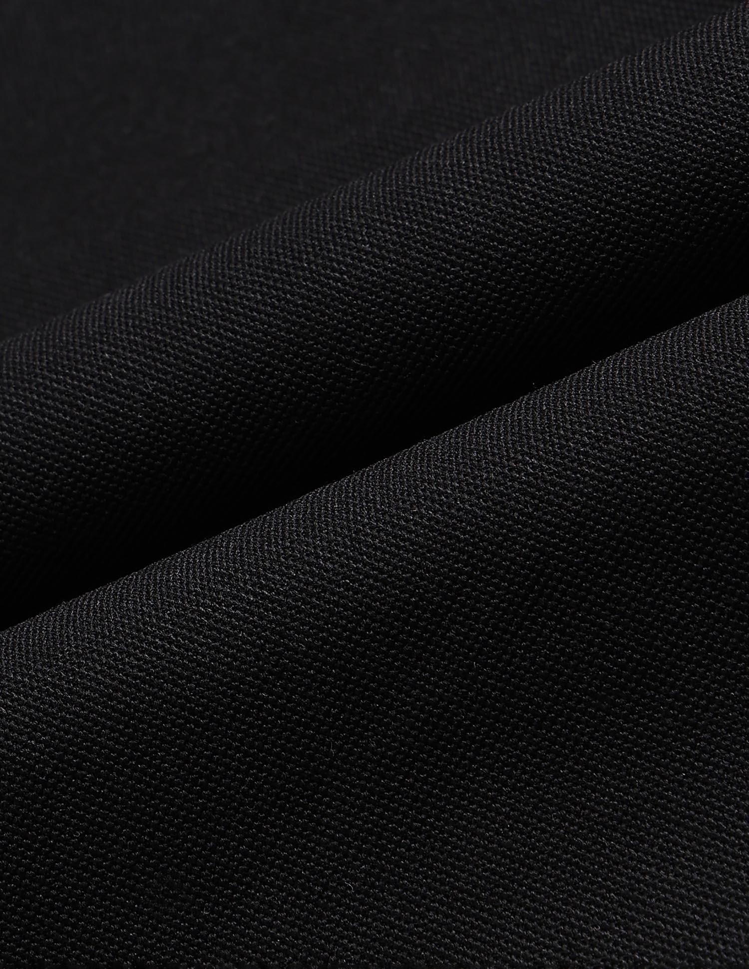 Brand Embossed Regular Fit Active Polo Shirt Black - U.S. POLO ASSN. | Large