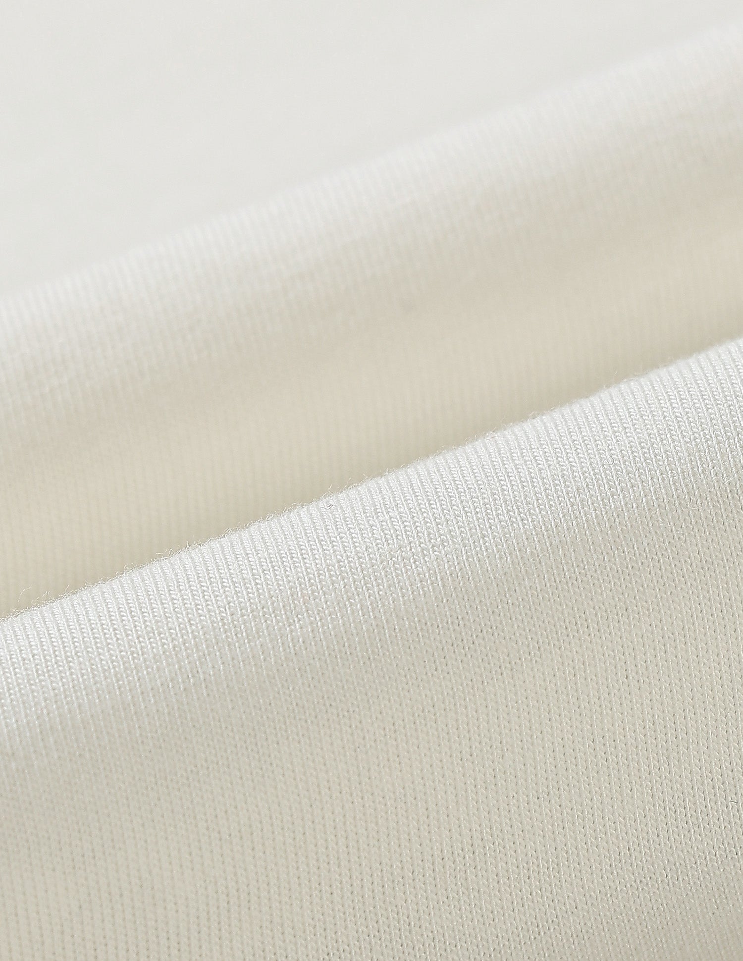 Solid Regular Fit T-Shirt Ivory - U.S. Polo Assn. India | Large