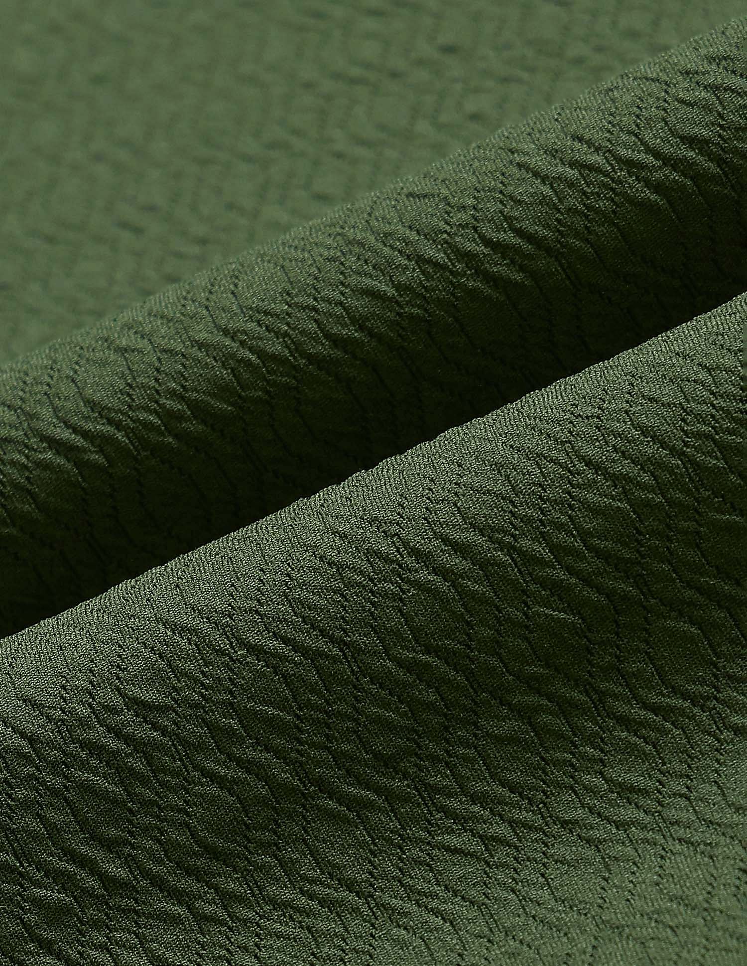 Textured Midi Sheath Dress Olive - U.S. POLO ASSN. | Large