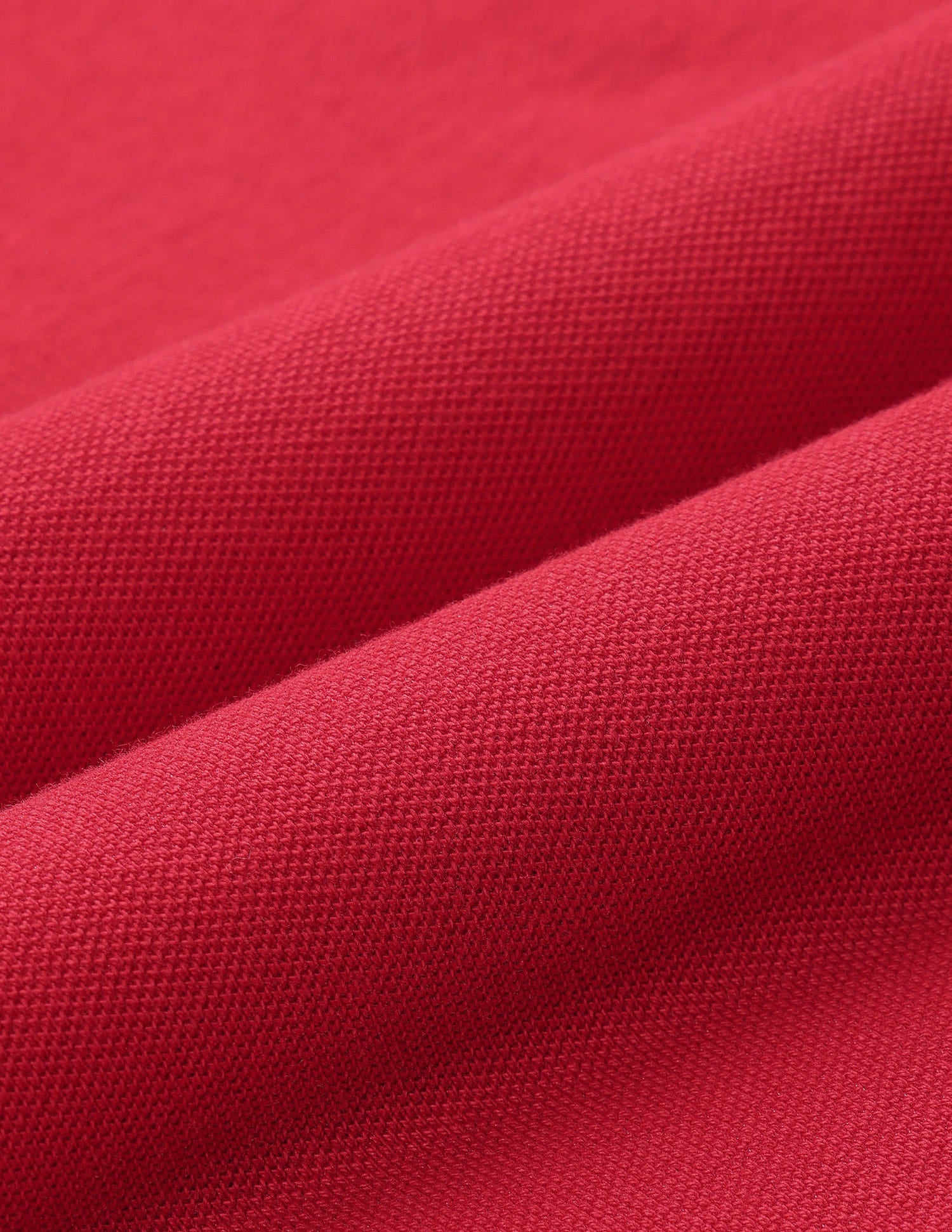 Solid Regular Fit Tipped collar Polo shirt Red - U.S. Polo Assn. India | Large