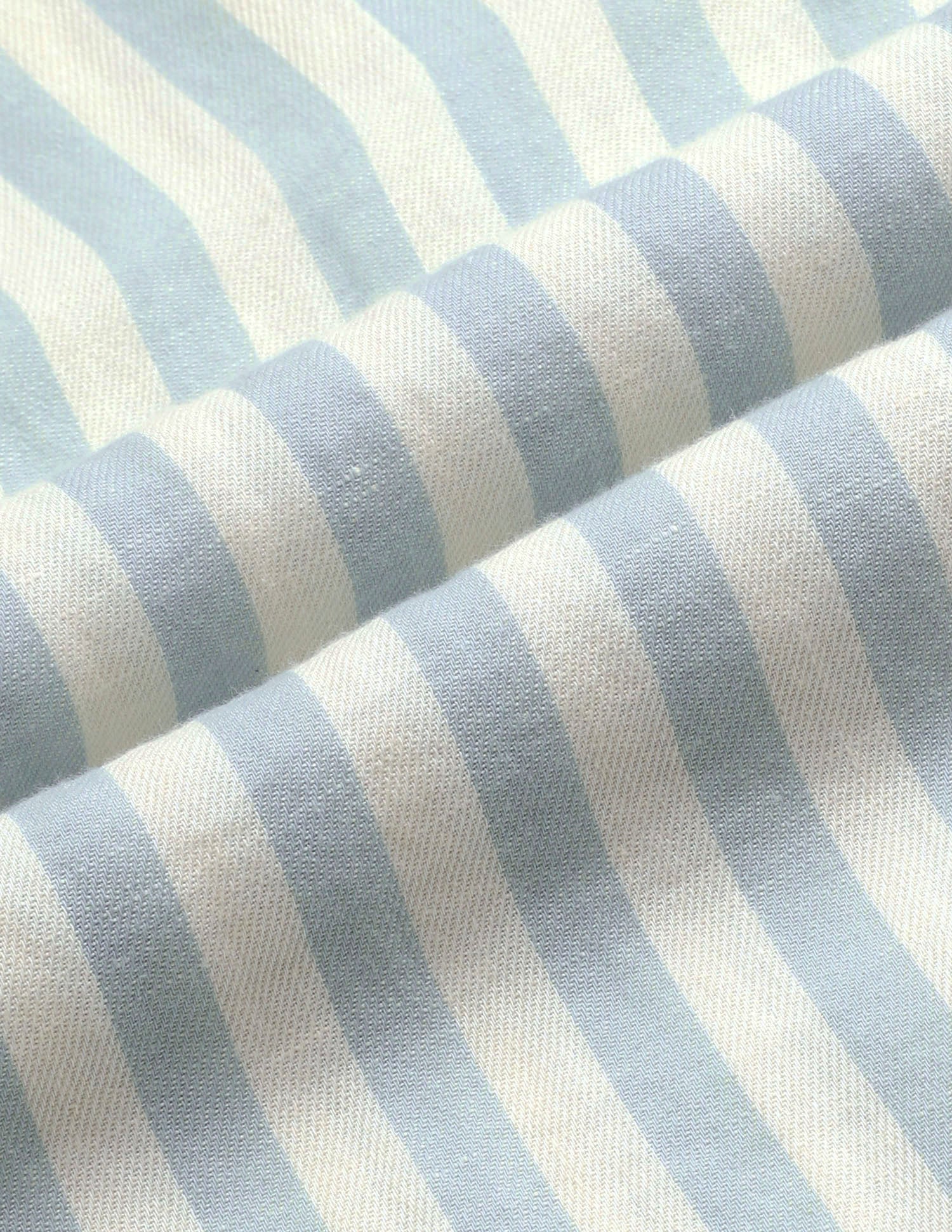 Vertical Striped Regular Fit Shirt Light Green - U.S. Polo Assn. India | Large