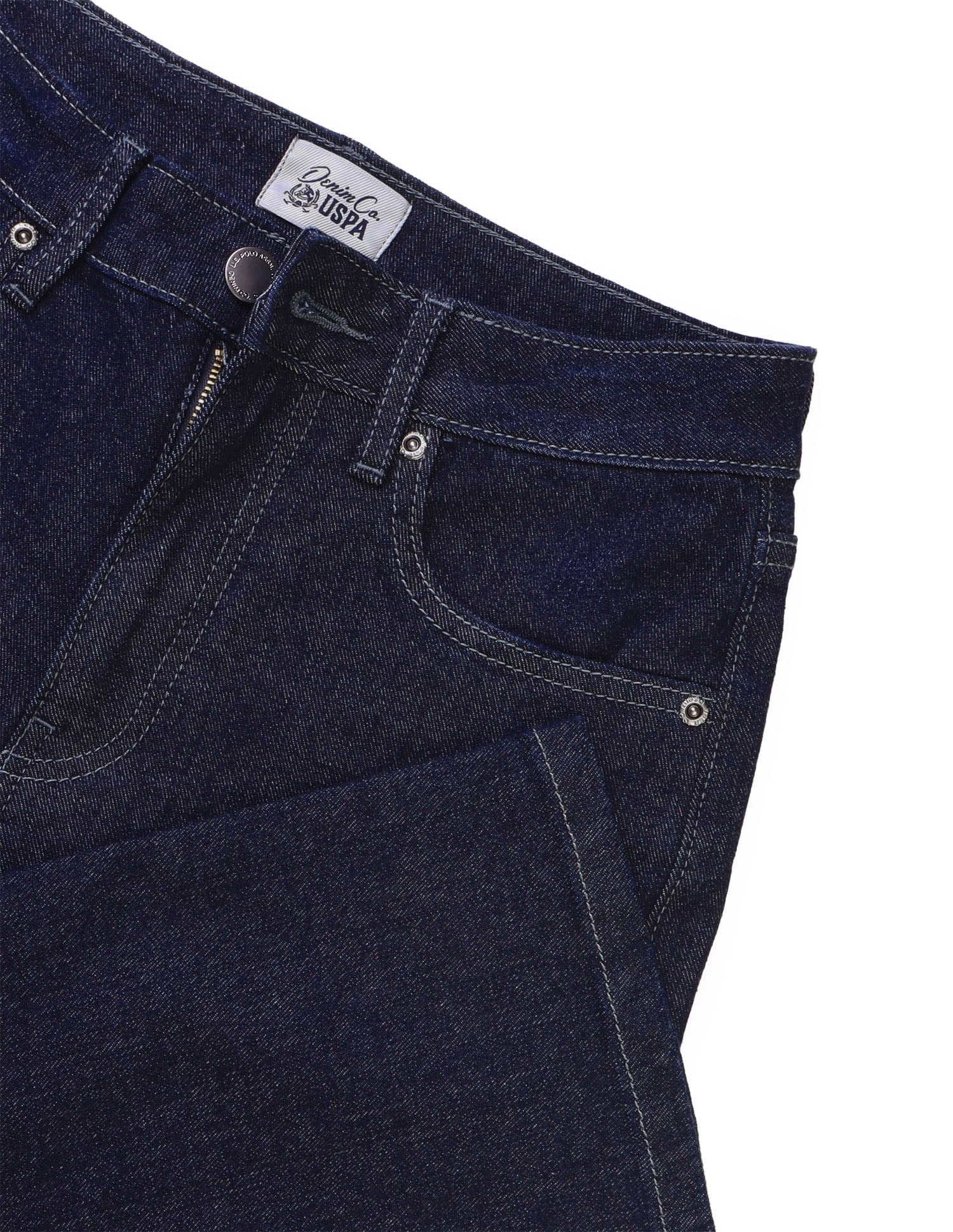 Straight Fit Blue Jeans Dark Blue - U.S. Polo Assn. India | Large