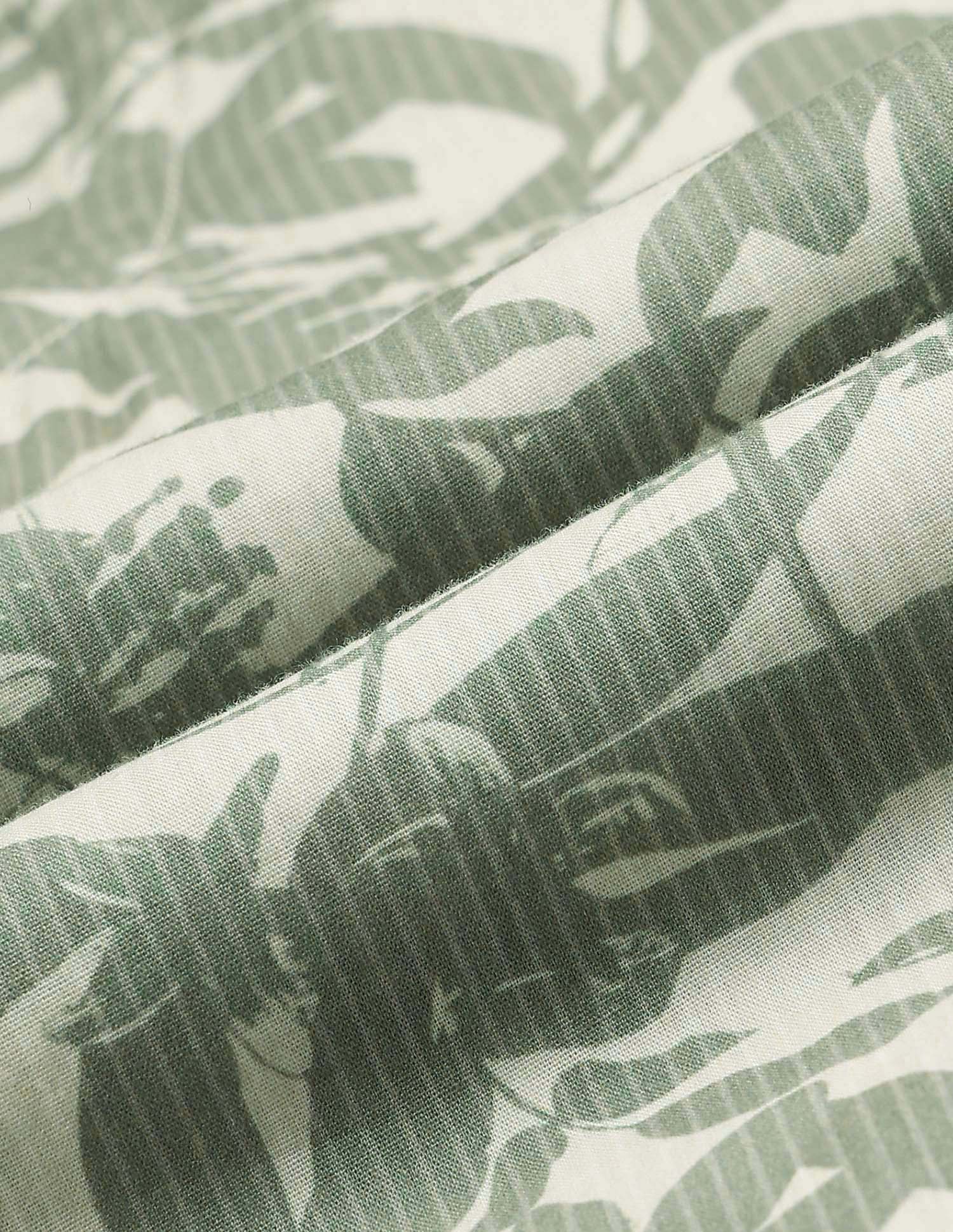 Tropical Printed Legend Of Horseshoe Shirt Green - U.S. POLO ASSN. | Large