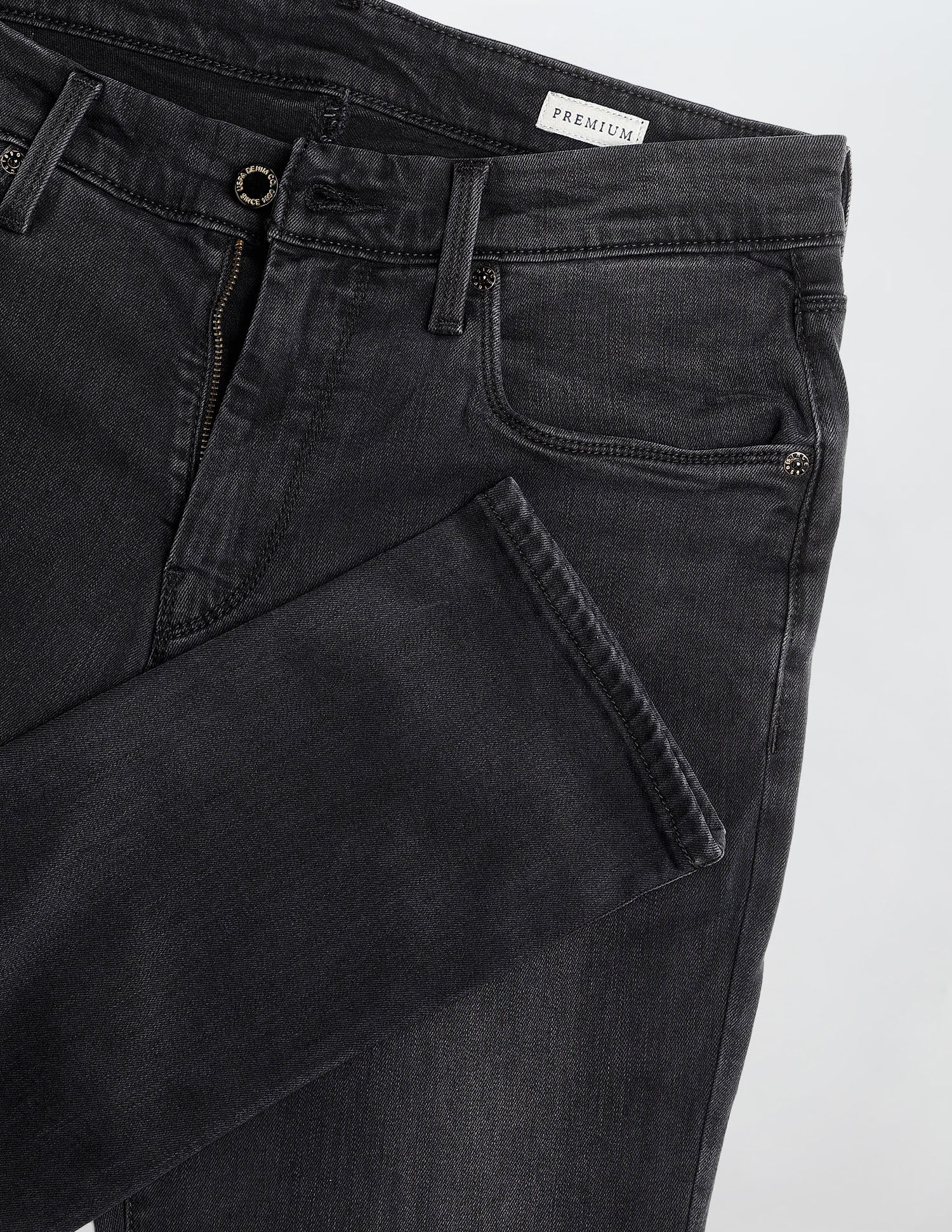 Brandon Slim Tapered Fit Grey Jeans Grey - U.S. Polo Assn. India | Large