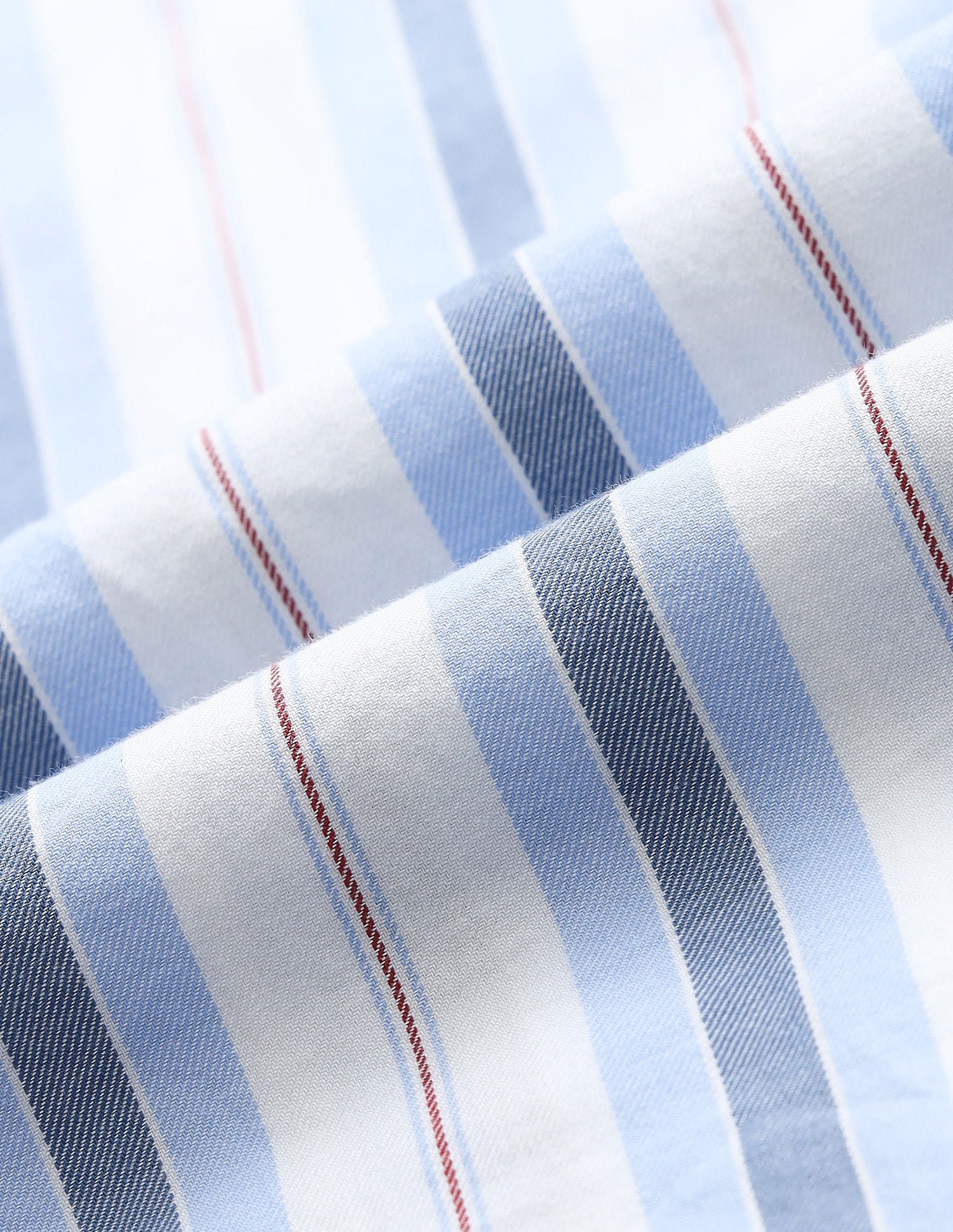 Vertical Striped Twill Shirt Blue - U.S. Polo Assn. India | Large