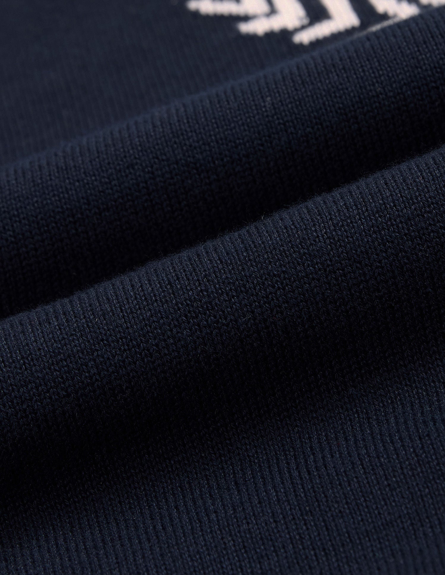 Regular Fit Cotton Sweater Navy - U.S. POLO ASSN. | Large