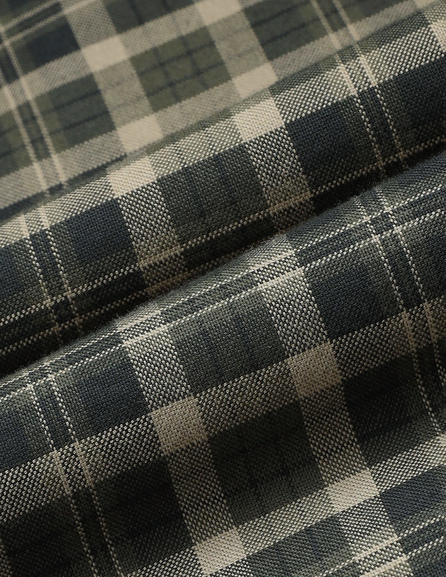 Tartan Checked Regular Fit Shirt Olive - U.S. Polo Assn. India | Large