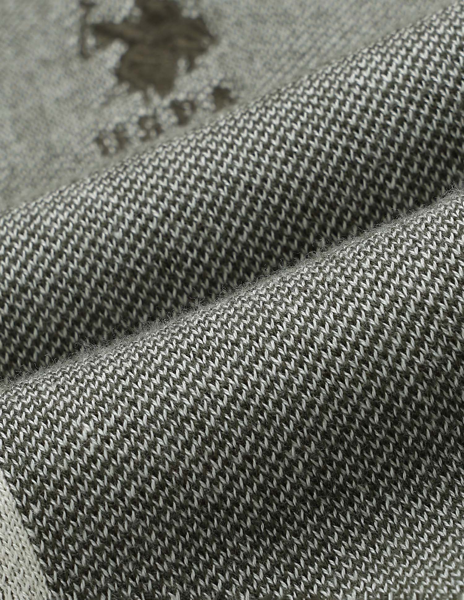 Boys Textured Regular Fit Polo Shirt Olive - U.S. POLO ASSN. | Large