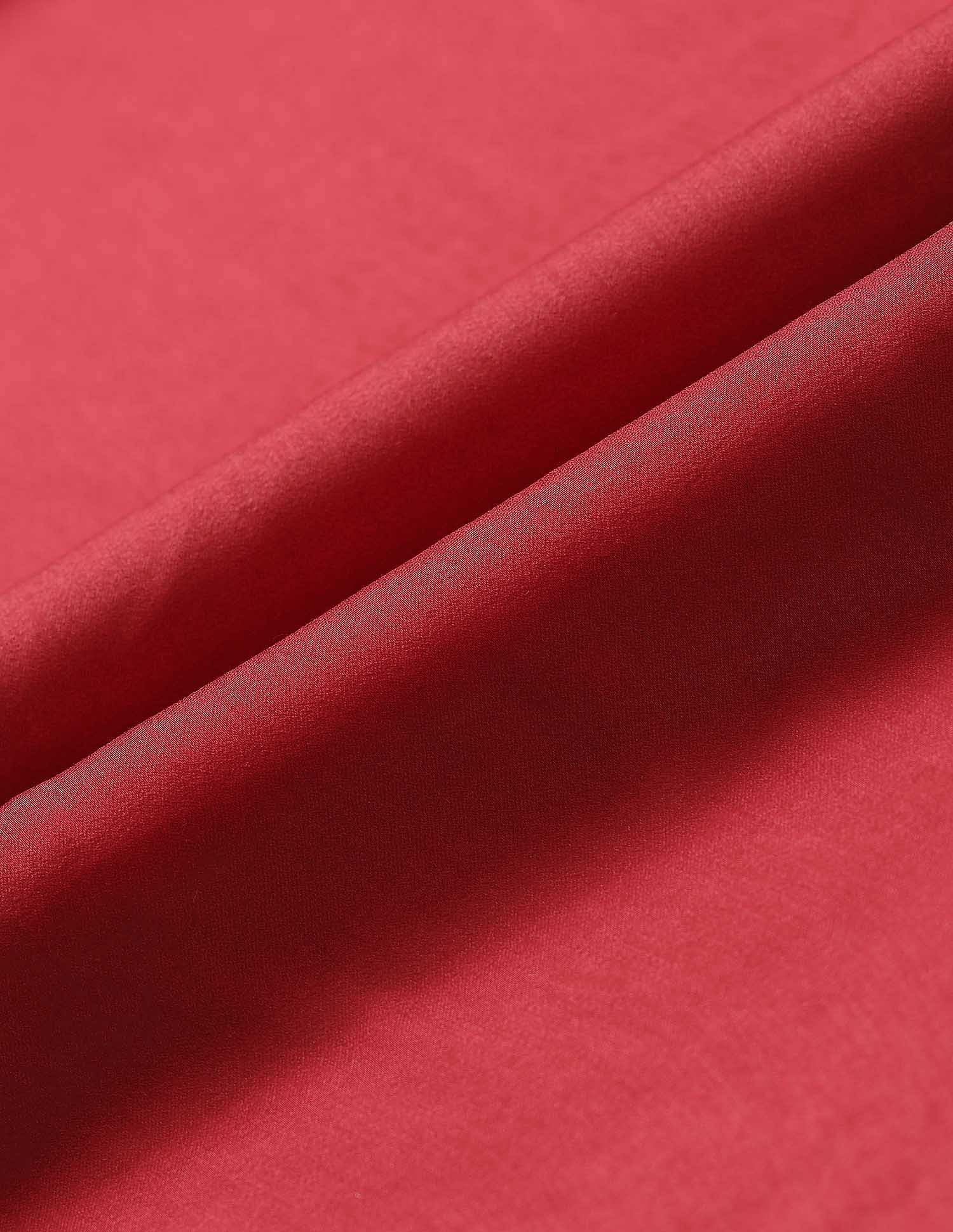 Double-Breasted Satin Shirt Red - U.S. POLO ASSN. | Large